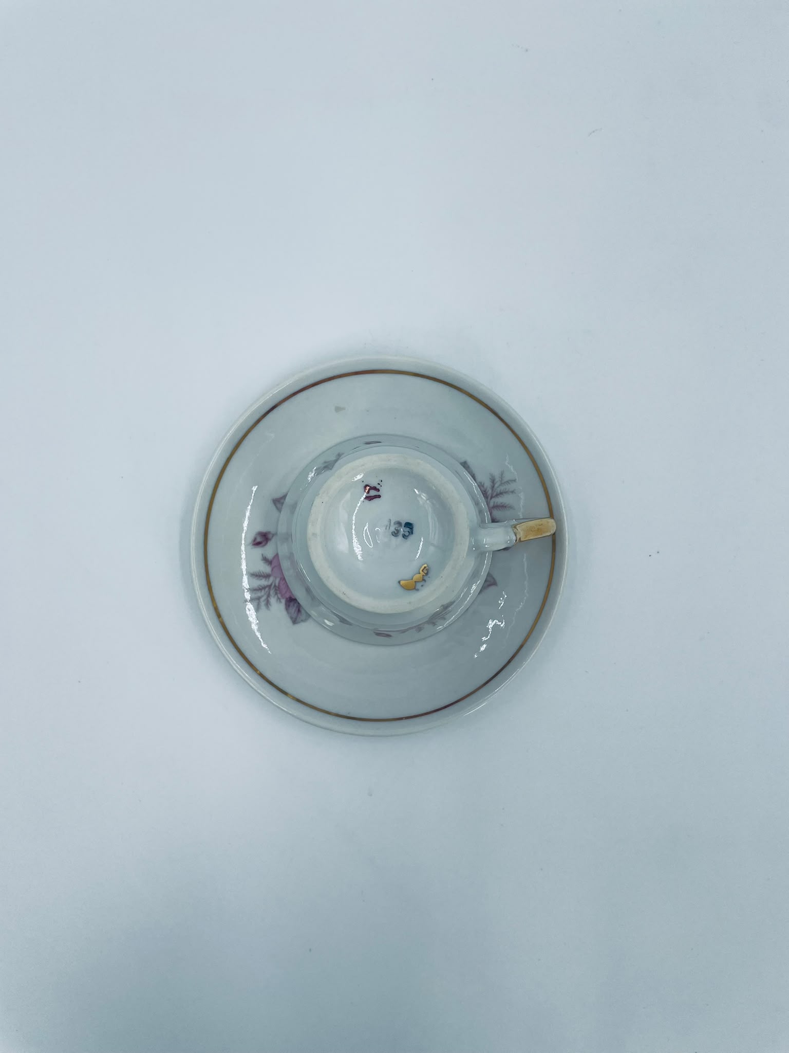 Zestaw śniadaniowy Filiżanka kolekcjonerska porcelanowa Zaječar Jugosławia - Image 13