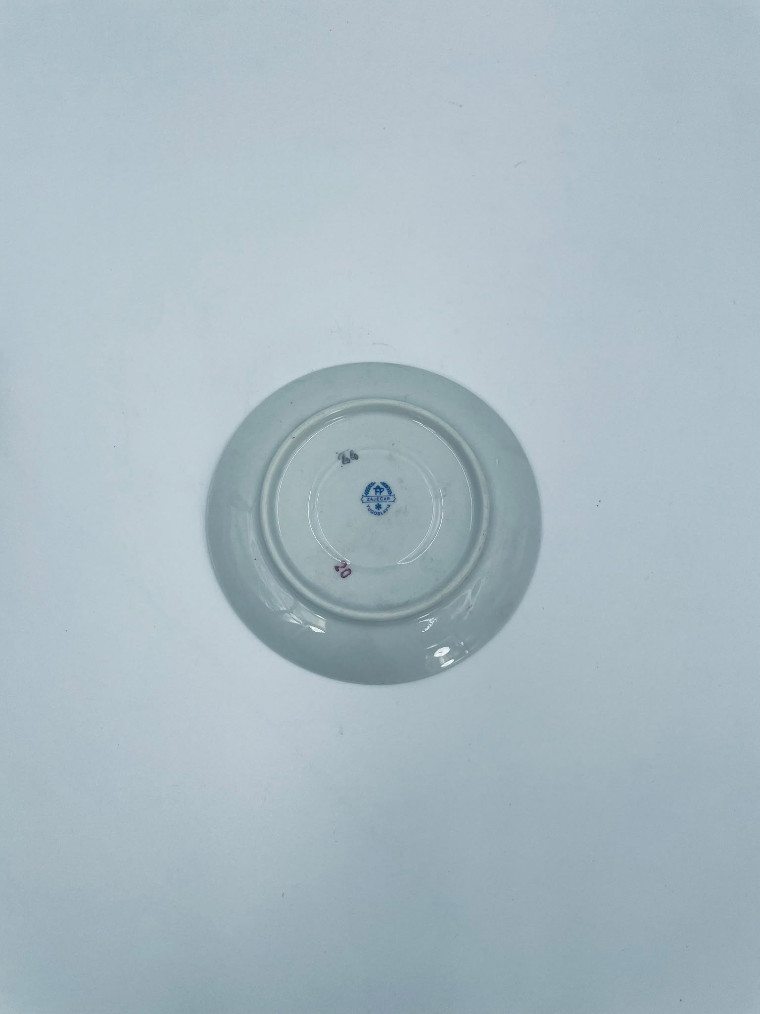 Zestaw śniadaniowy Filiżanka kolekcjonerska porcelanowa Zaječar Jugosławia - Image 10