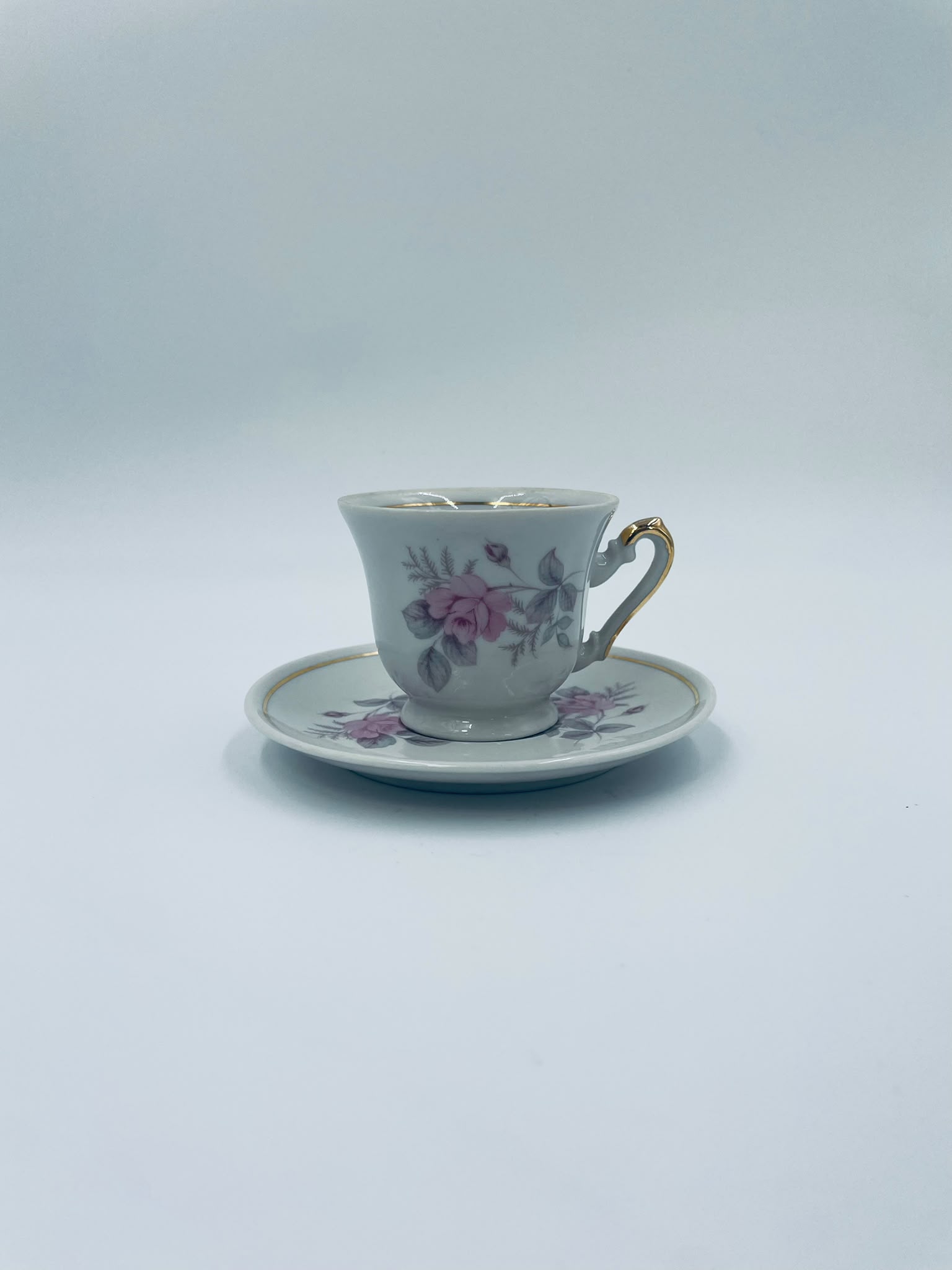Zestaw śniadaniowy Filiżanka kolekcjonerska porcelanowa Zaječar Jugosławia - Image 9