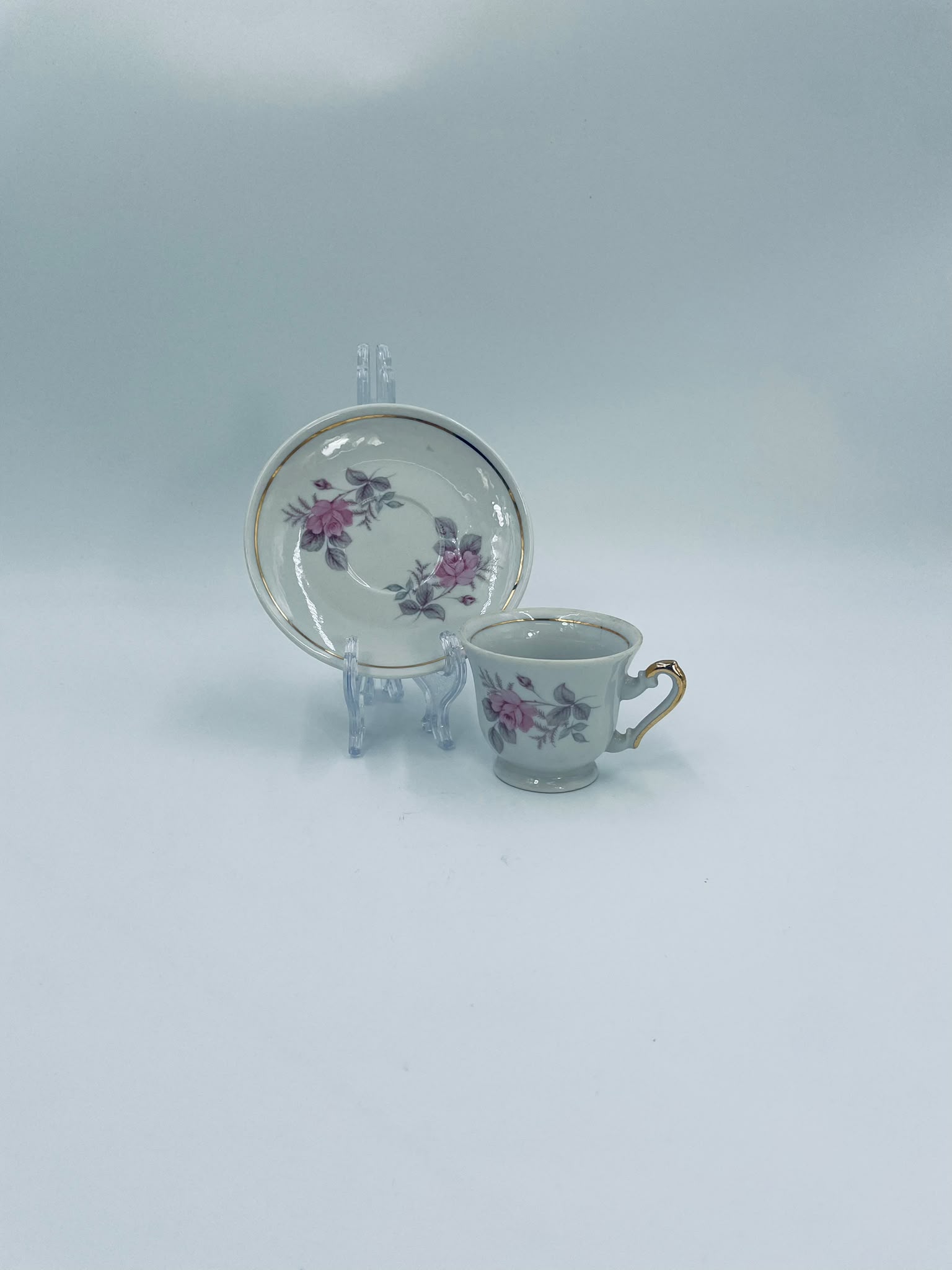 Zestaw śniadaniowy Filiżanka kolekcjonerska porcelanowa Zaječar Jugosławia - Image 7