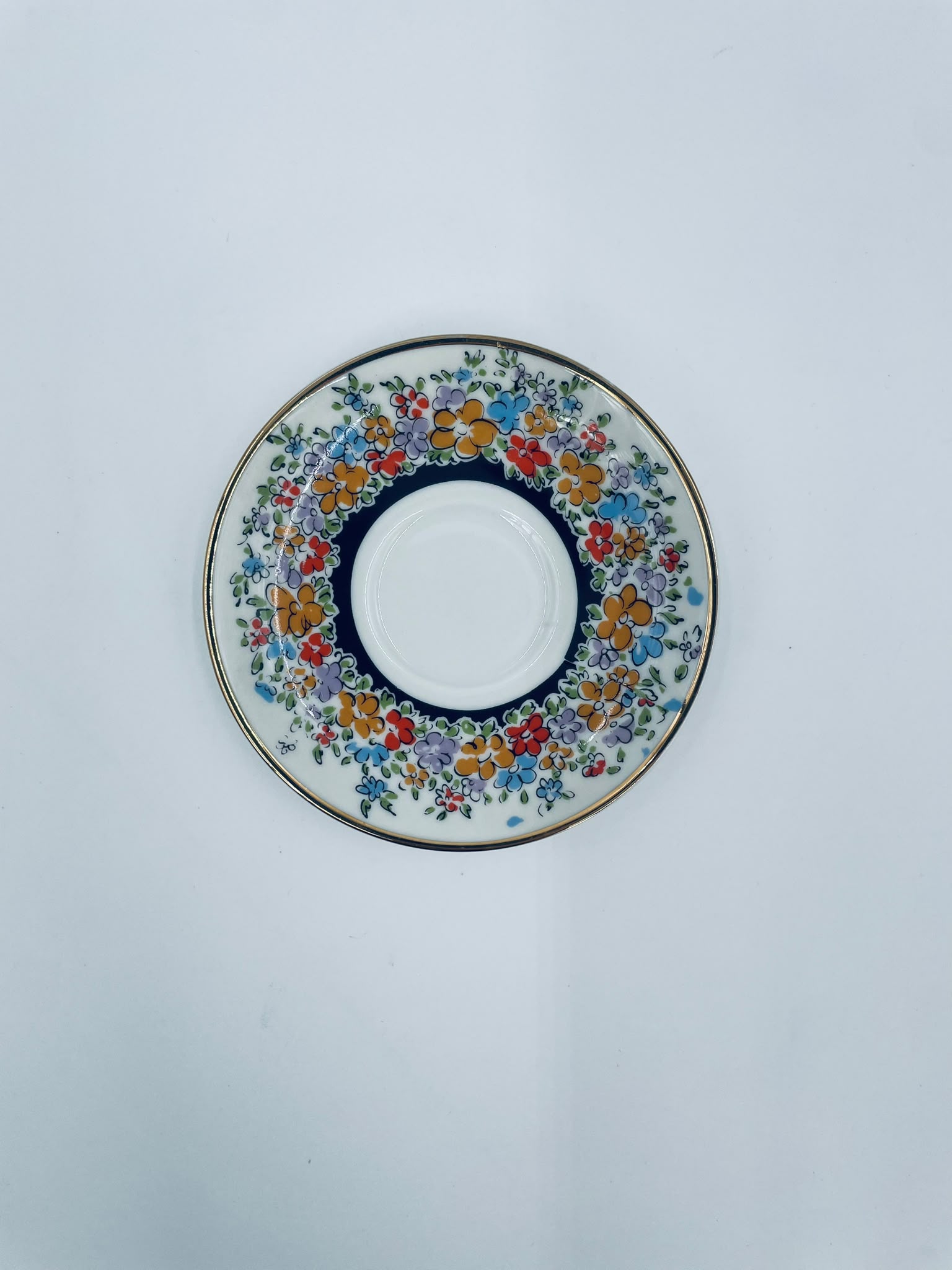 Spodek pod filiżankę porcelanowy Polska Karolina