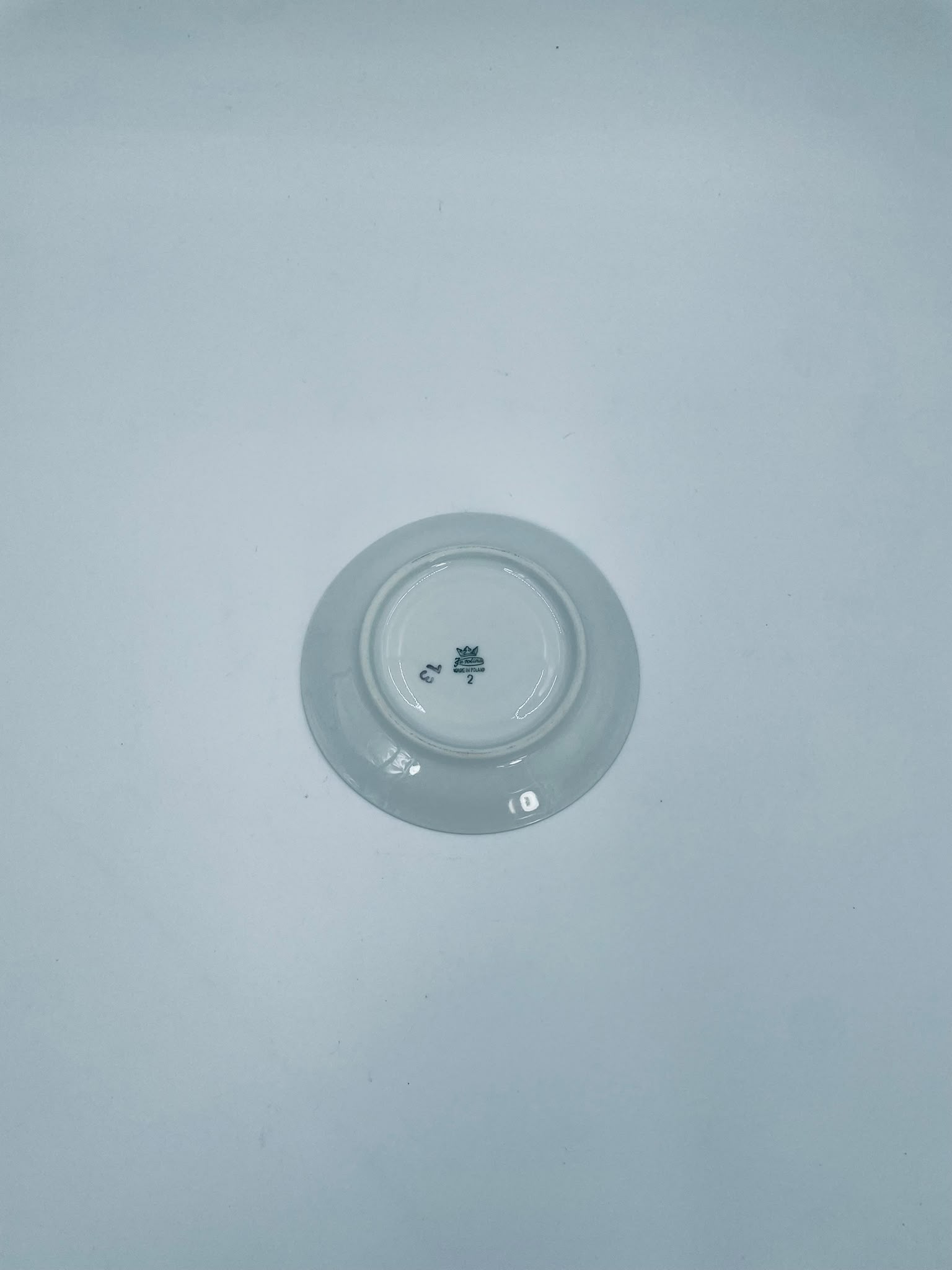 Spodek pod filiżankę porcelanowy Polska Karolina - Image 8