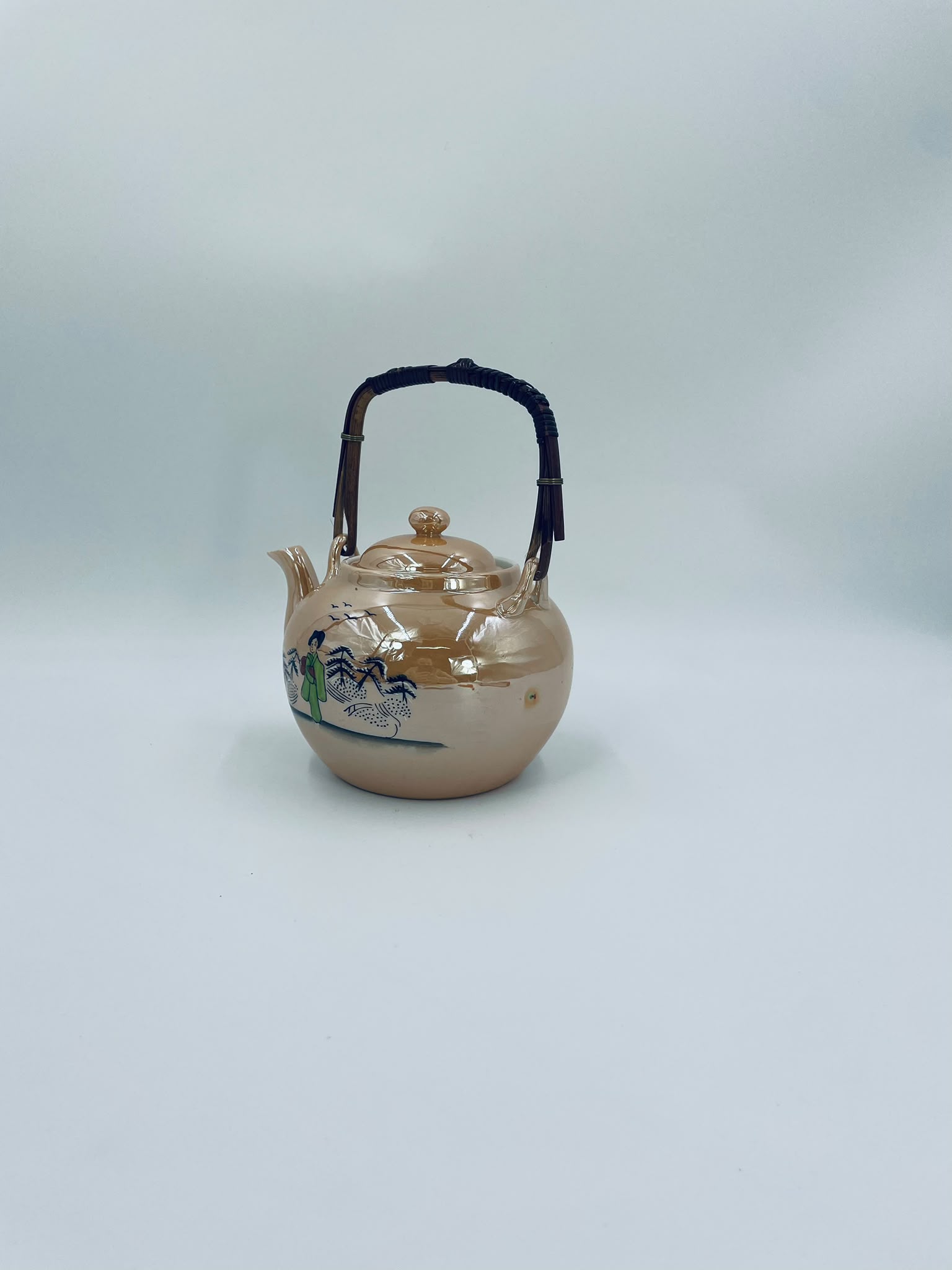 Antyczny czajniczek porcelanowy Japoński - Image 5