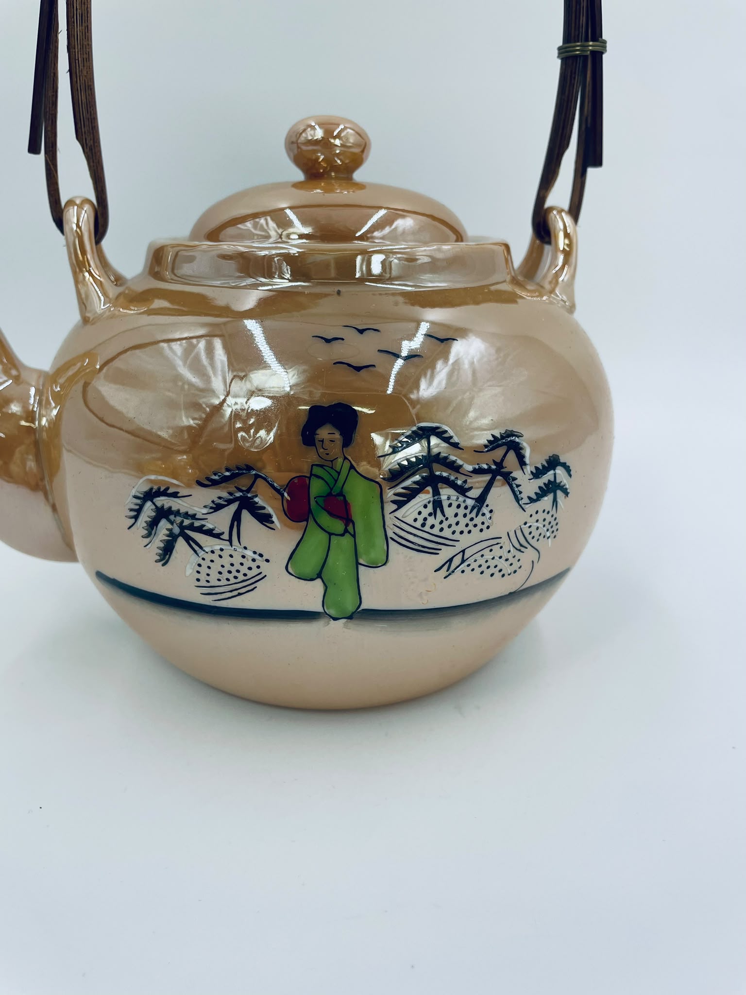 Antyczny czajniczek porcelanowy Japoński - Image 13