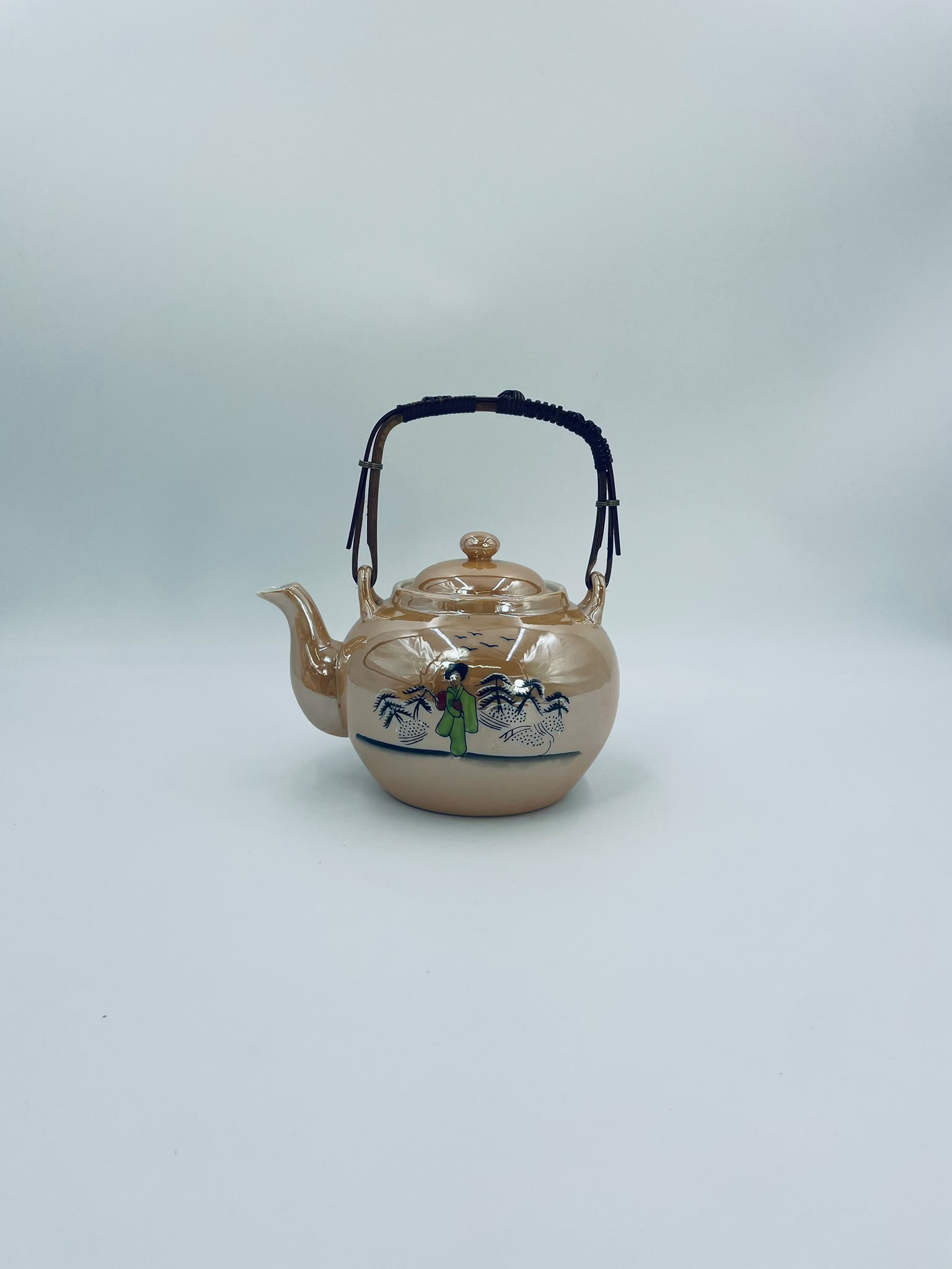 Antyczny czajniczek porcelanowy Japoński - Image 6