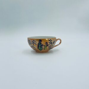 Antyczna filiżanka kolekcjonerska porcelanowa Japonia