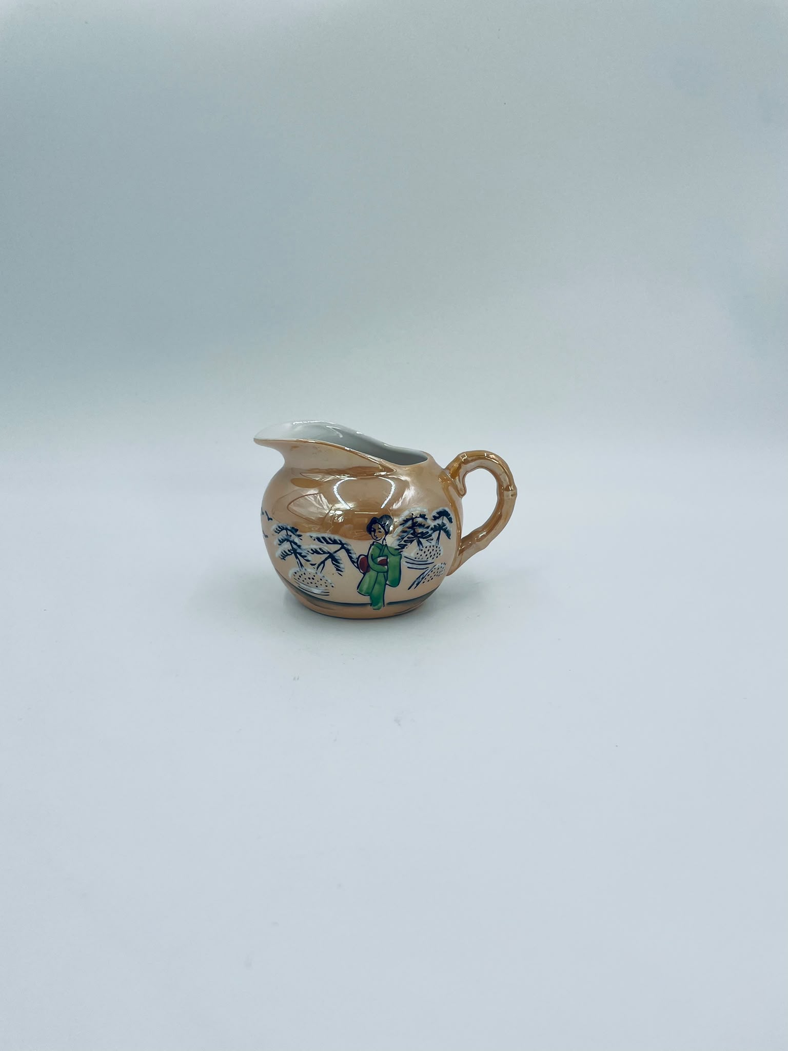 Dzbanuszek do mleka porcelanowy Japoński - obrazek 2