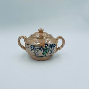 Japanese porcelain sugar bowl