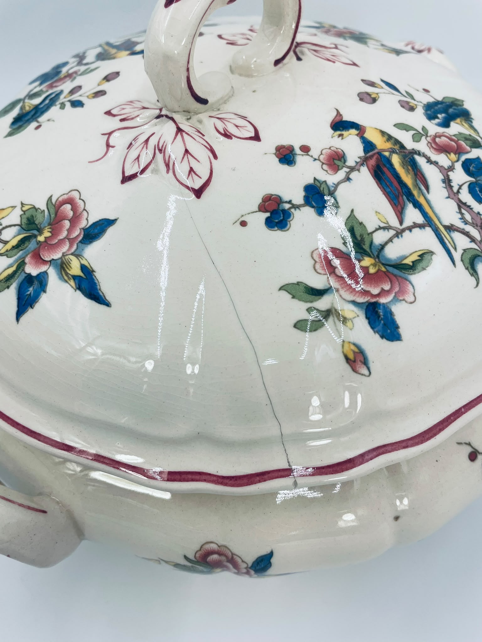 Zabytkowa waza Villeroy&Boch Mettlach Phoenix - Image 13