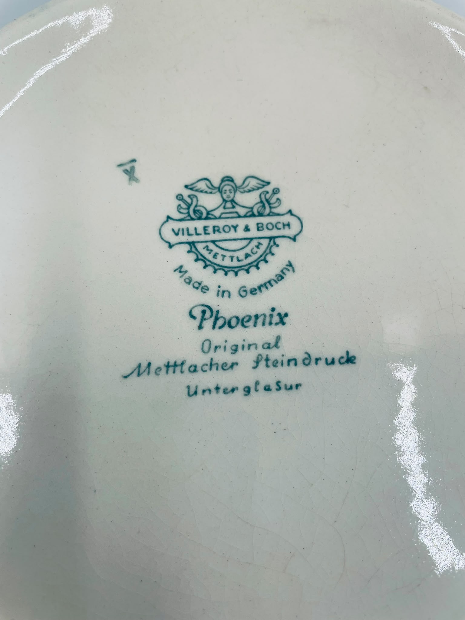 Zabytkowa waza Villeroy&Boch Mettlach Phoenix - Image 9