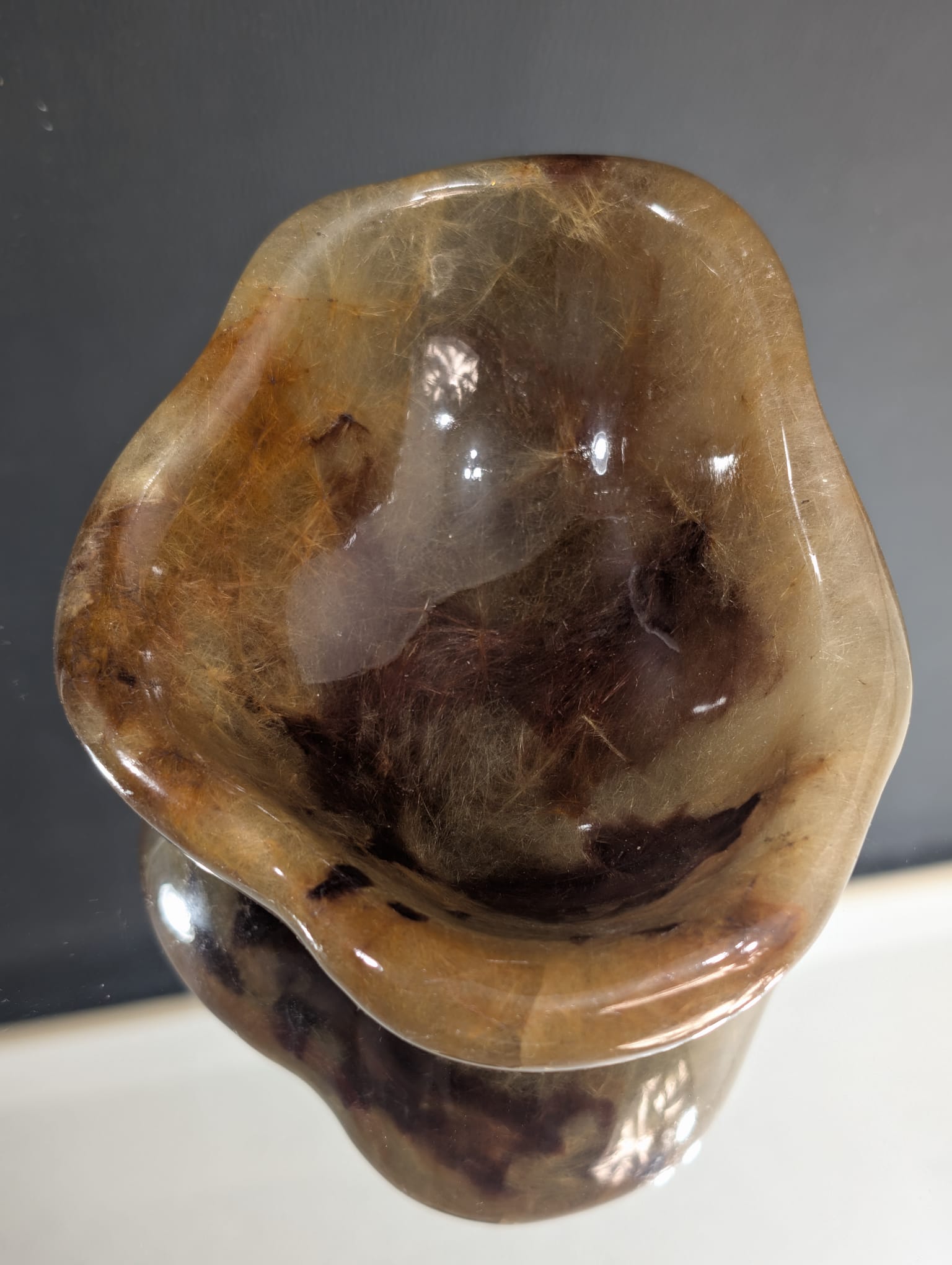 Minerał, kamień z naturalnego kamienia Agat waga 904g - obrazek 5