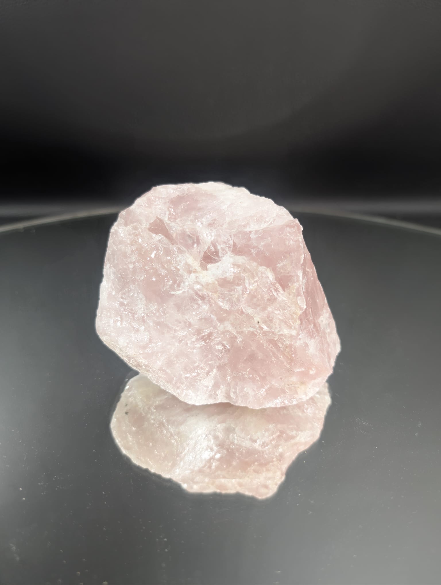 Kamień naturalny Różowy Kwarc bryła waga 864g - obrazek 3