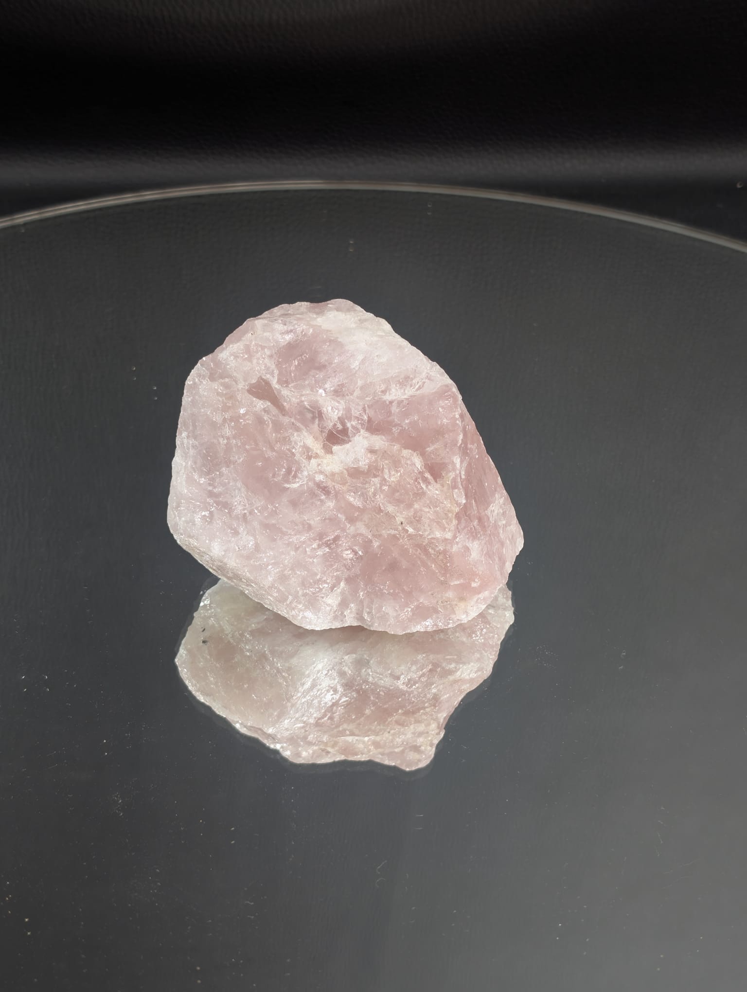 Kamień naturalny Różowy Kwarc bryła waga 864g - obrazek 6