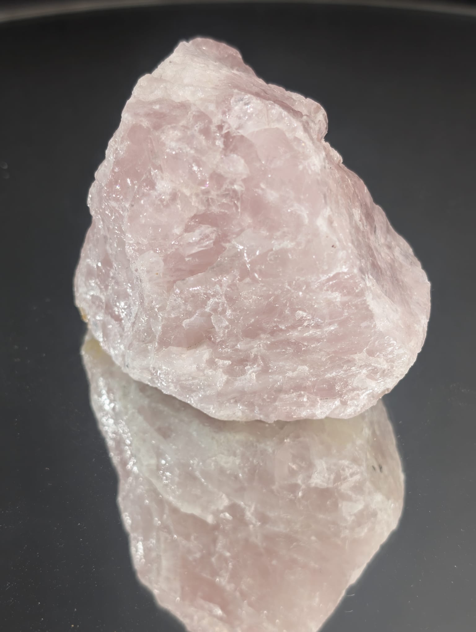 Kamień naturalny Różowy Kwarc bryła waga 864g - obrazek 7
