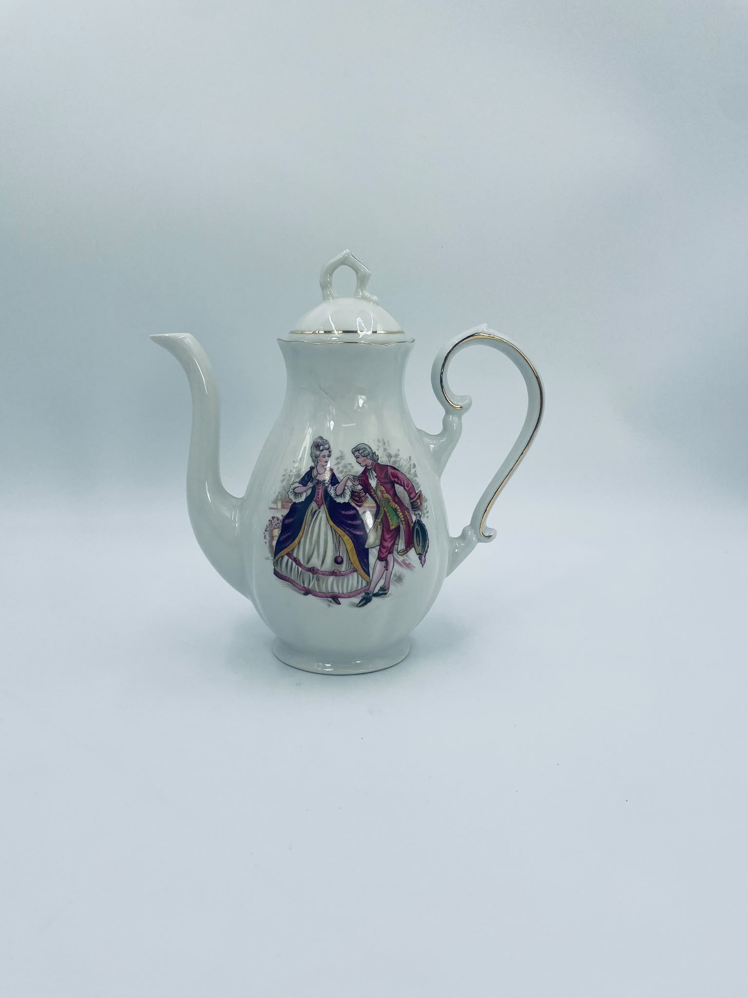 Dzbanek na herbatę porcelanowy Zaječar Jugosławia - obrazek 4