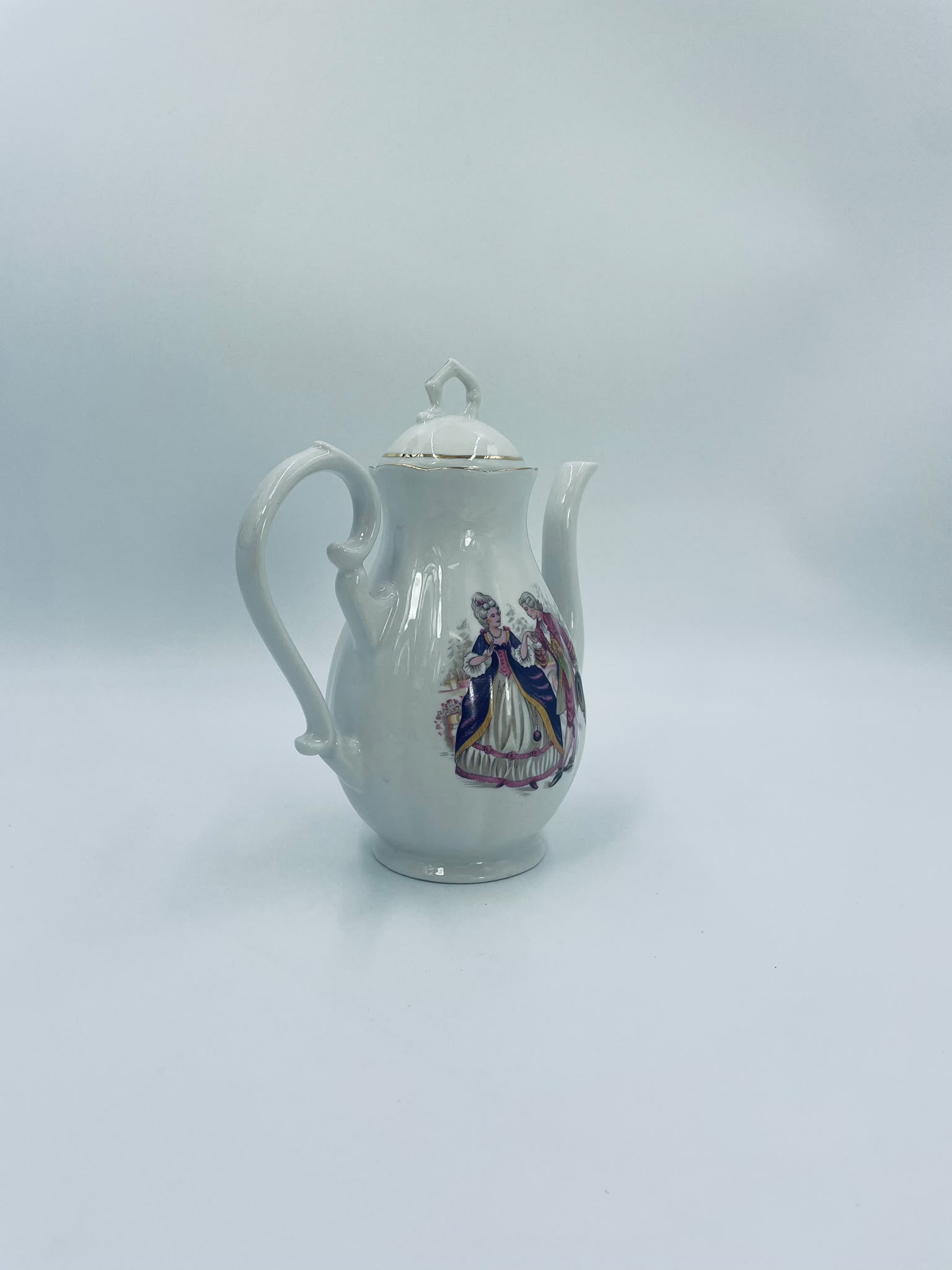 Dzbanek na herbatę porcelanowy Zaječar Jugosławia - obrazek 6