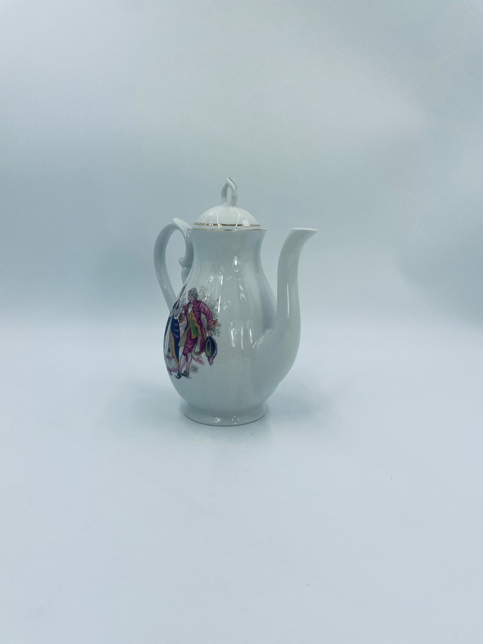 Dzbanek na herbatę porcelanowy Zaječar Jugosławia - obrazek 7