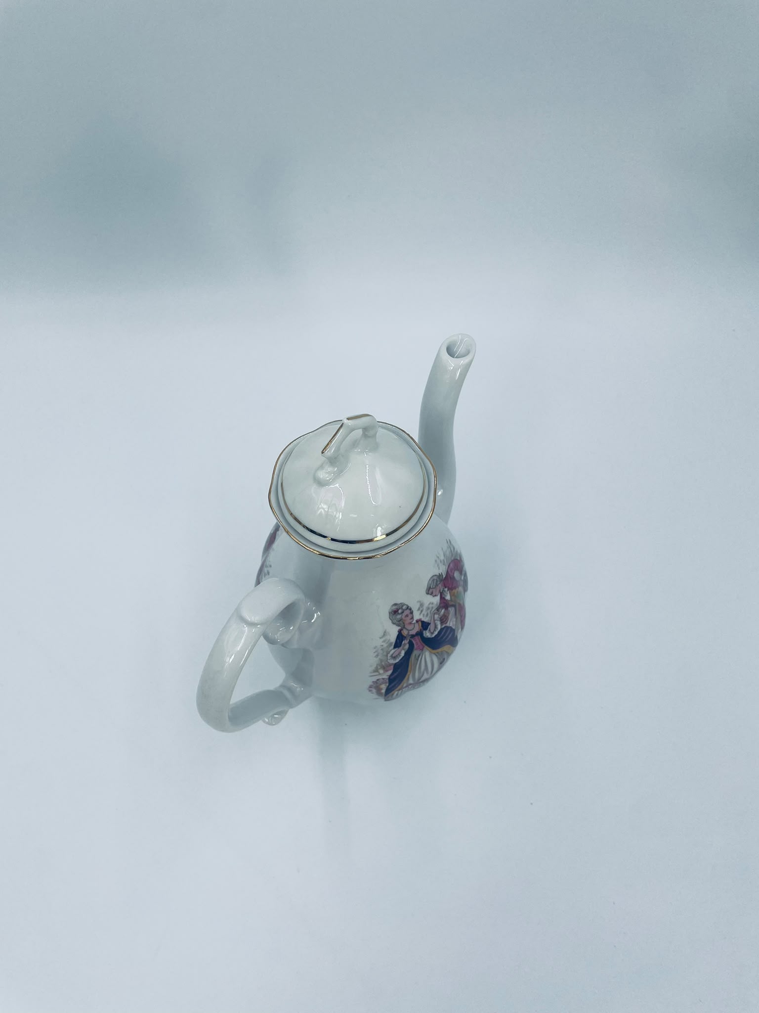 Dzbanek na herbatę porcelanowy Zaječar Jugosławia - obrazek 16
