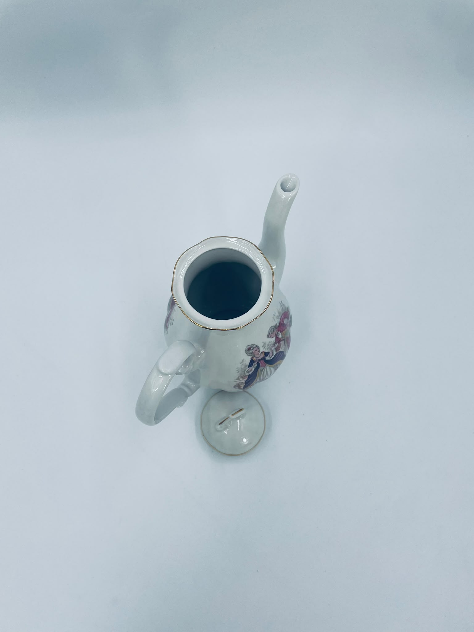 Dzbanek na herbatę porcelanowy Zaječar Jugosławia - obrazek 15