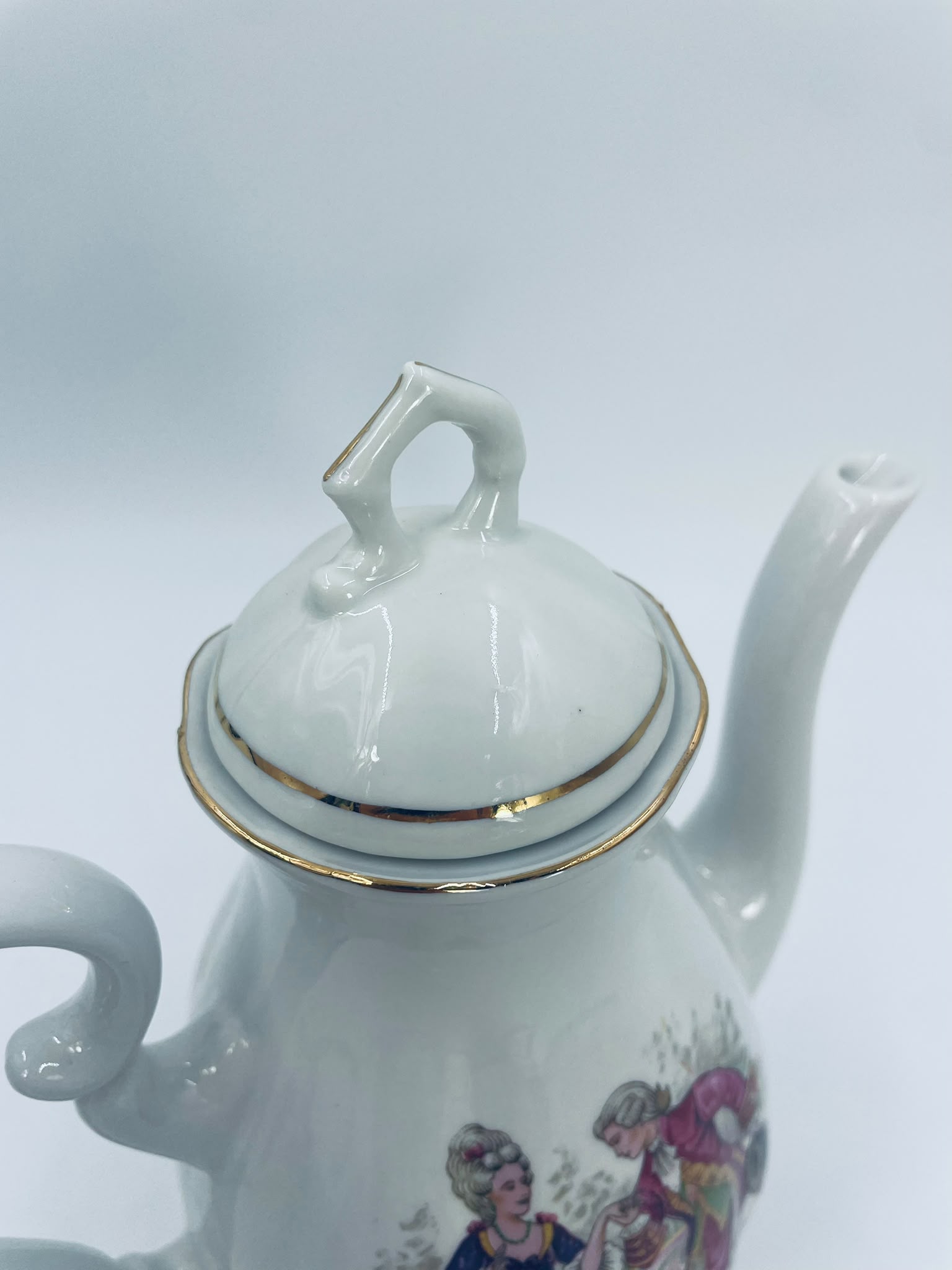 Dzbanek na herbatę porcelanowy Zaječar Jugosławia - obrazek 14