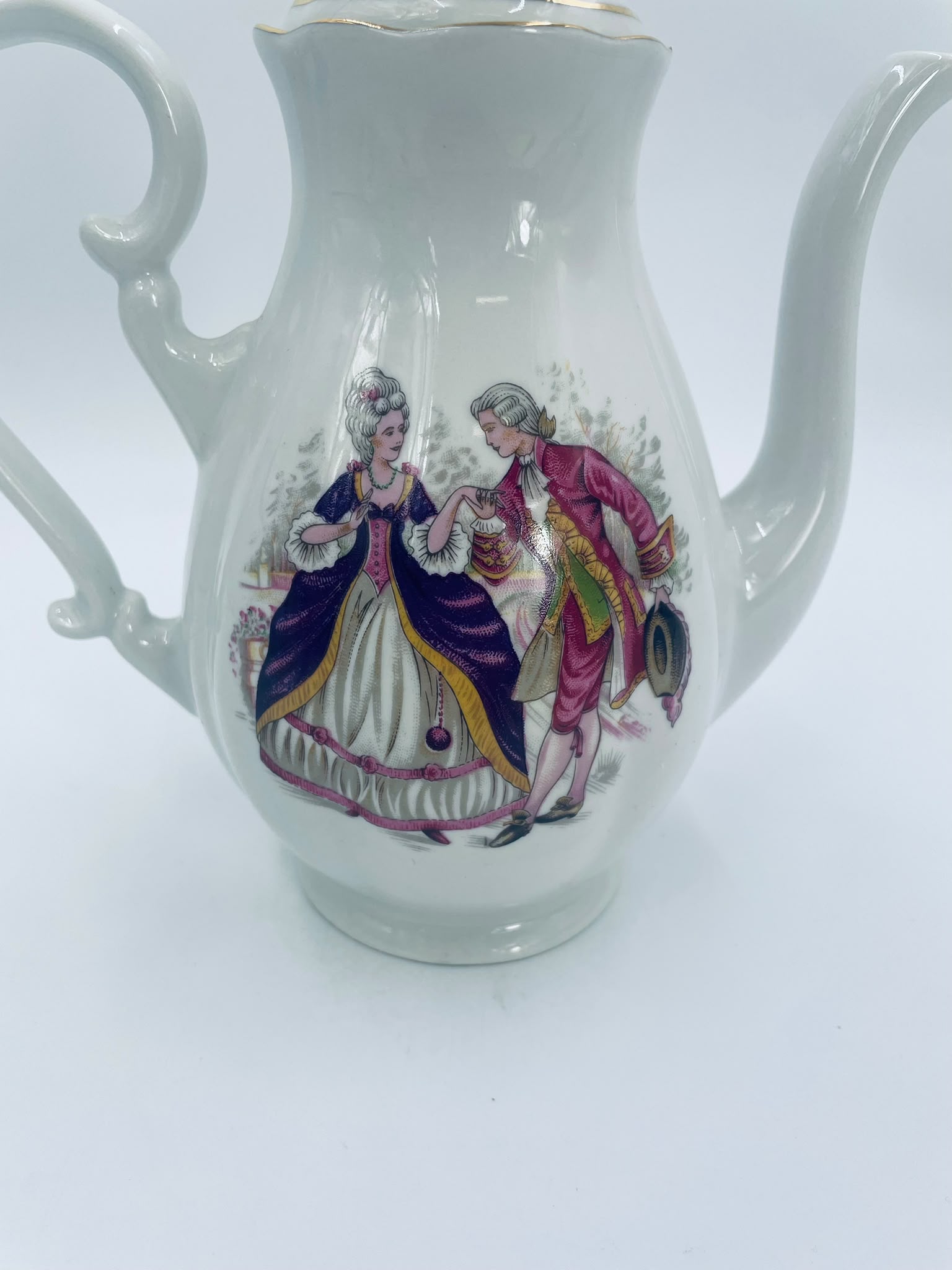 Dzbanek na herbatę porcelanowy Zaječar Jugosławia - obrazek 13