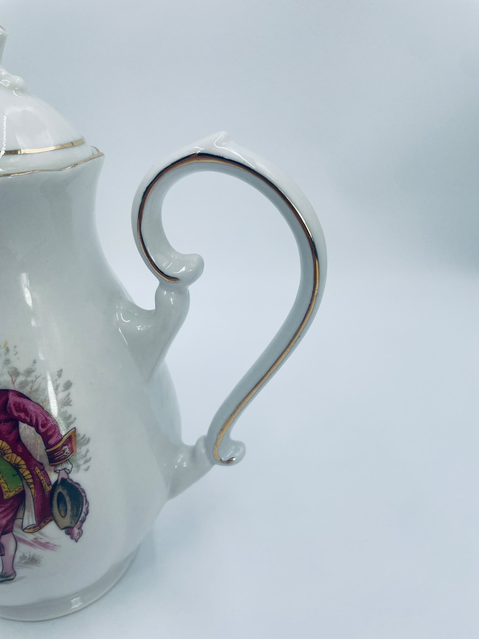 Dzbanek na herbatę porcelanowy Zaječar Jugosławia - obrazek 12