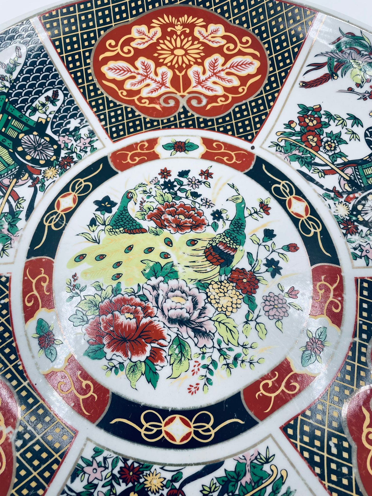 Talerz dekoracyjny Chiny Imari - obrazek 9