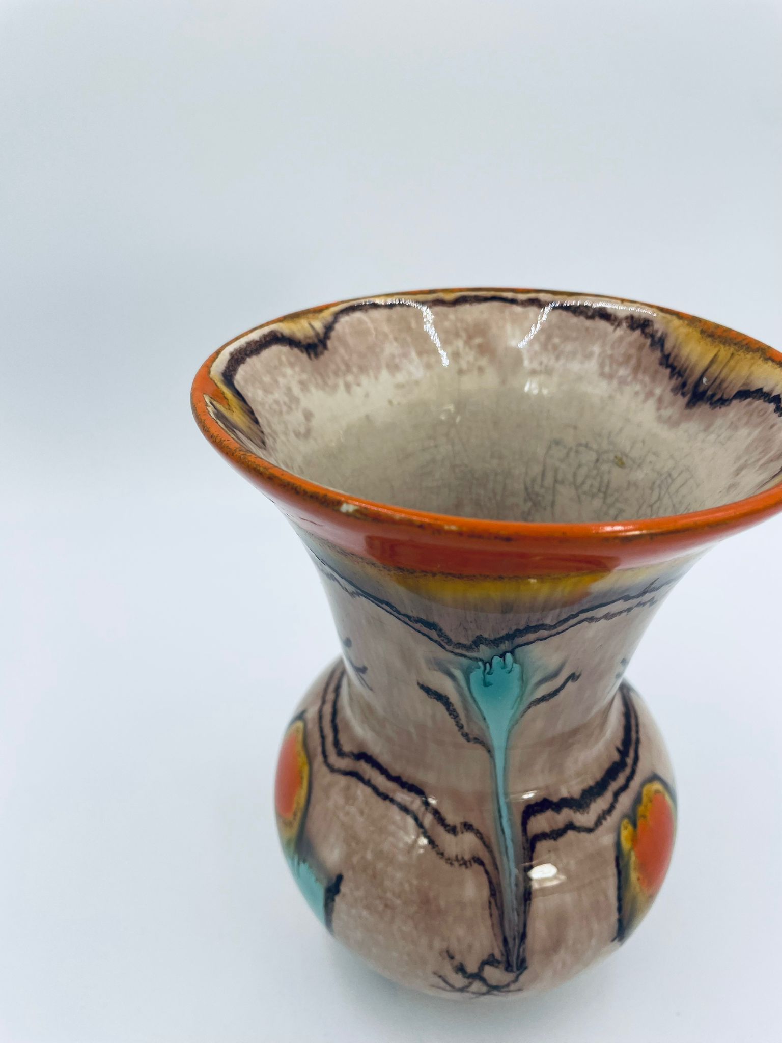 Wazon dekoracyjny ceramiczny Art Deco - Image 3