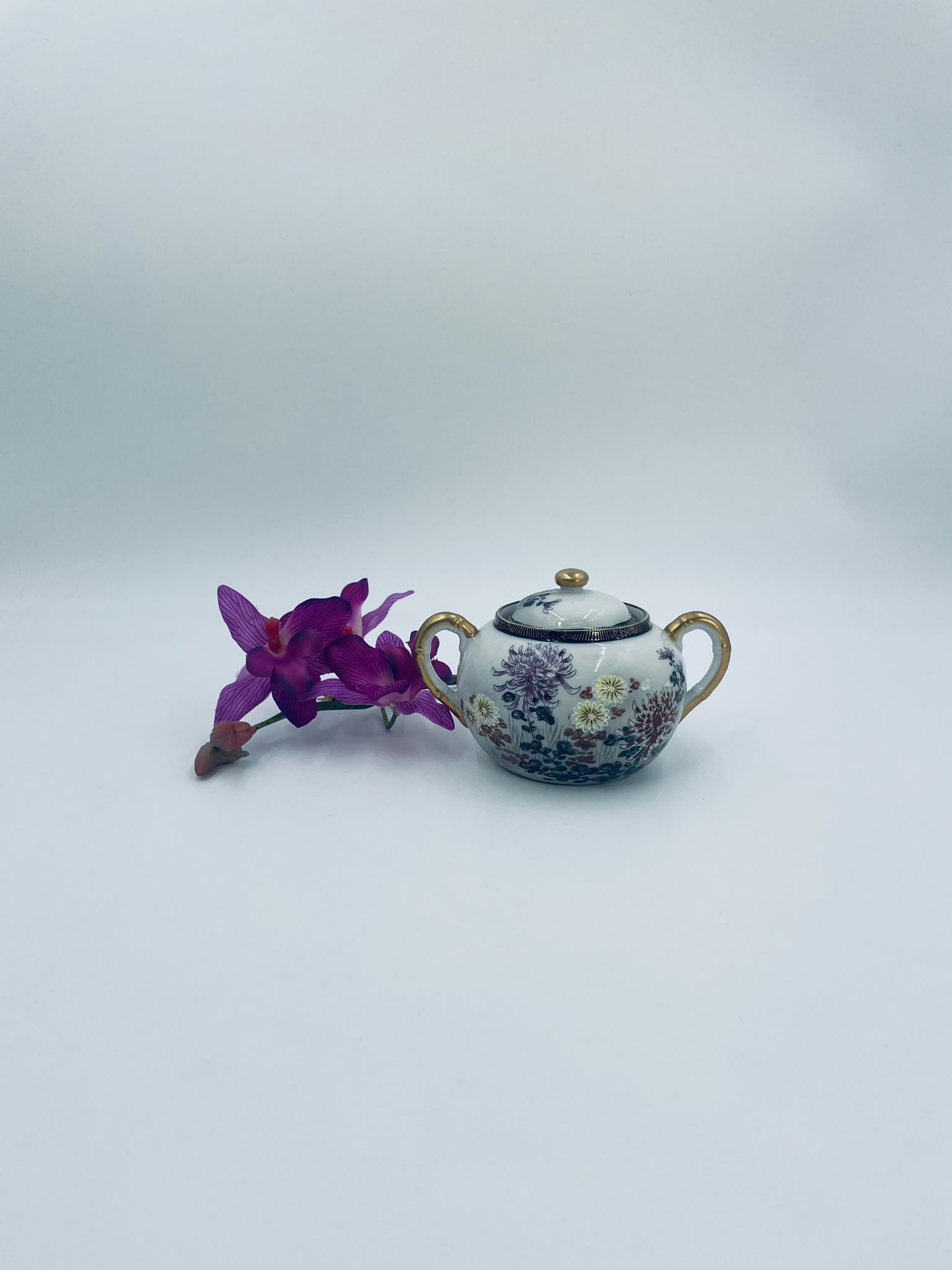 Cukiernica porcelanowa Japonia Kutania - obrazek 3