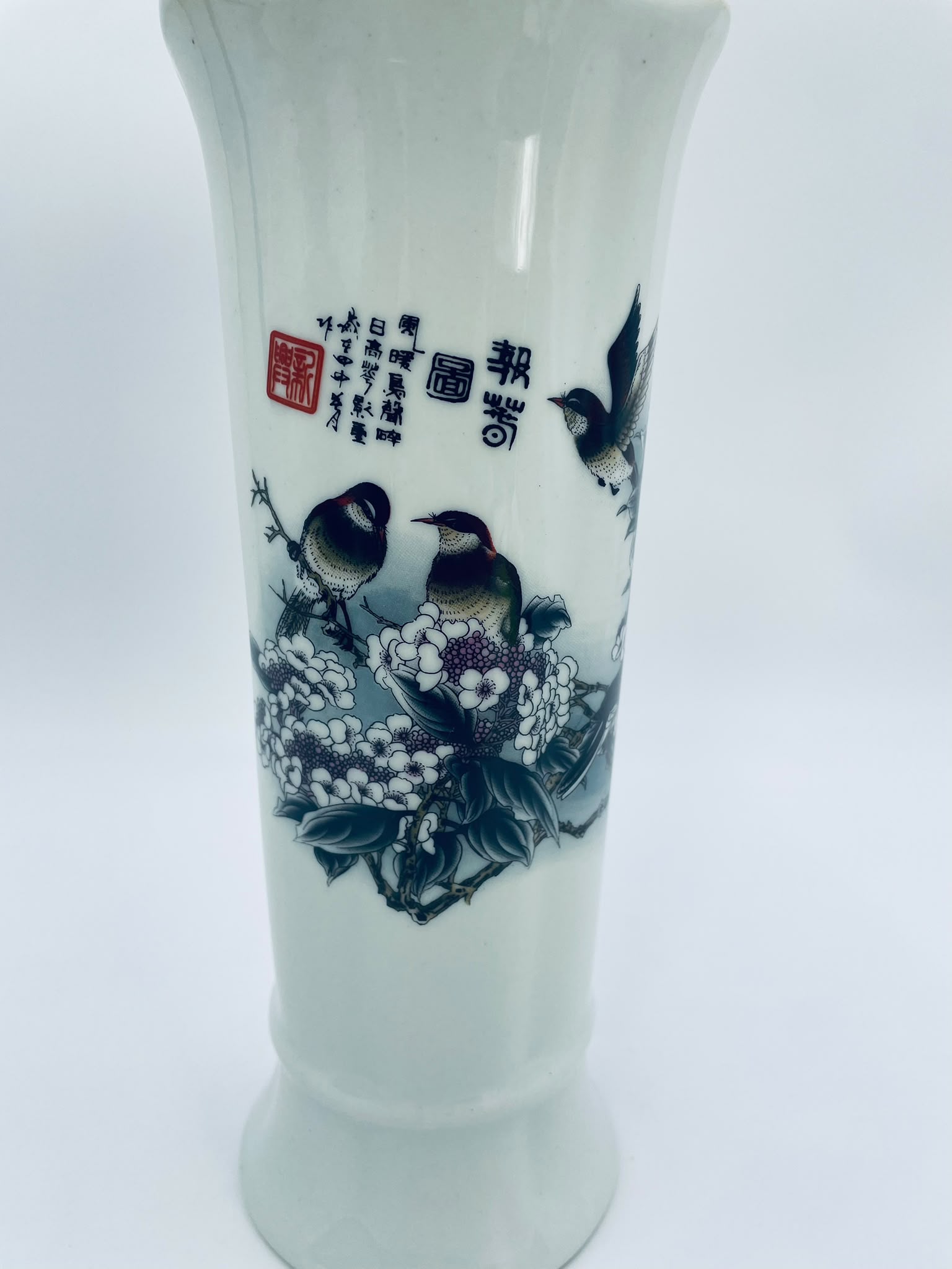 Wazon dekoracyjny porcelanowy Chiński - Image 4