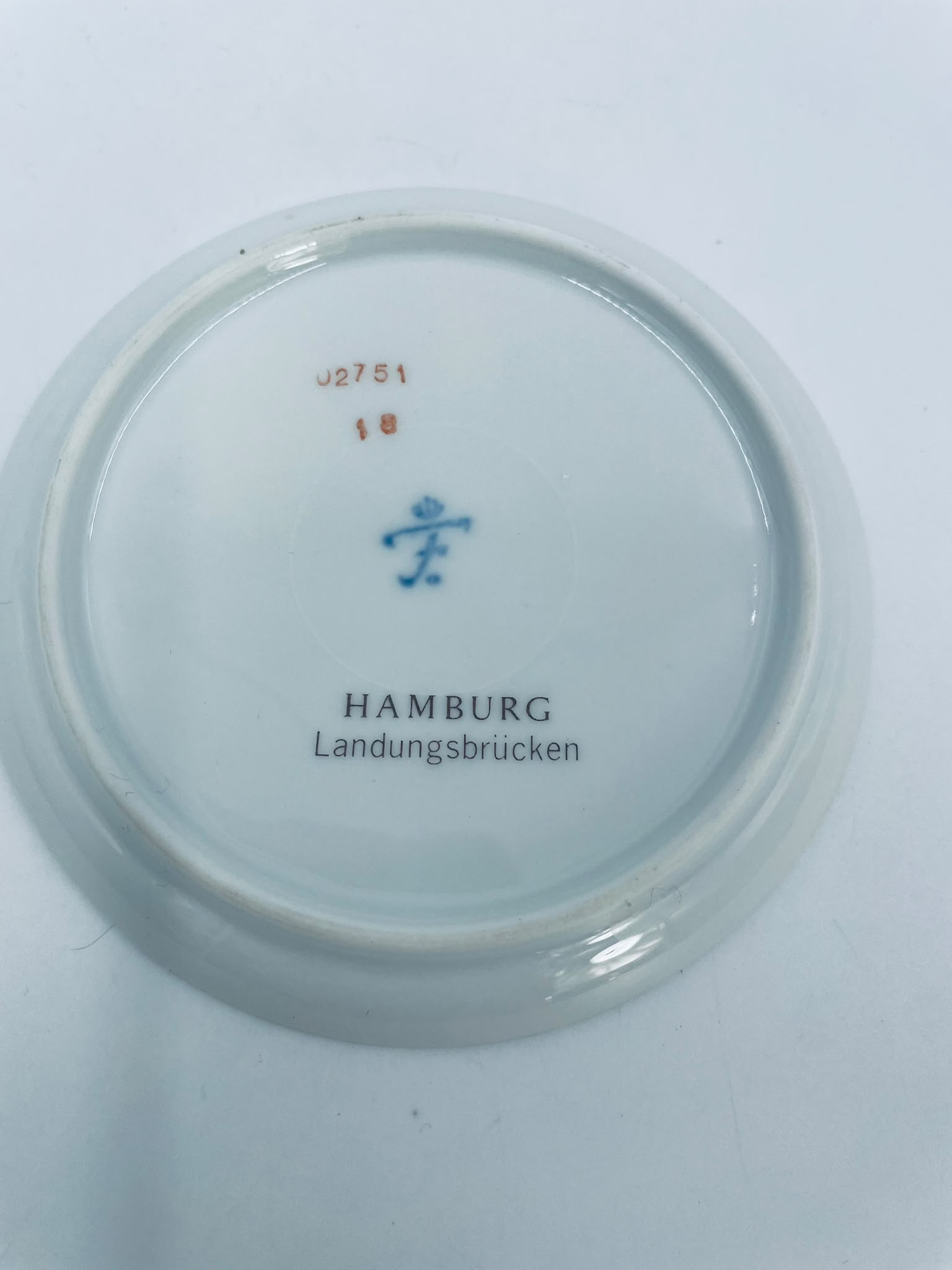 Mały talerzyk, podstawek porcelanowy Furstenberg - obrazek 7