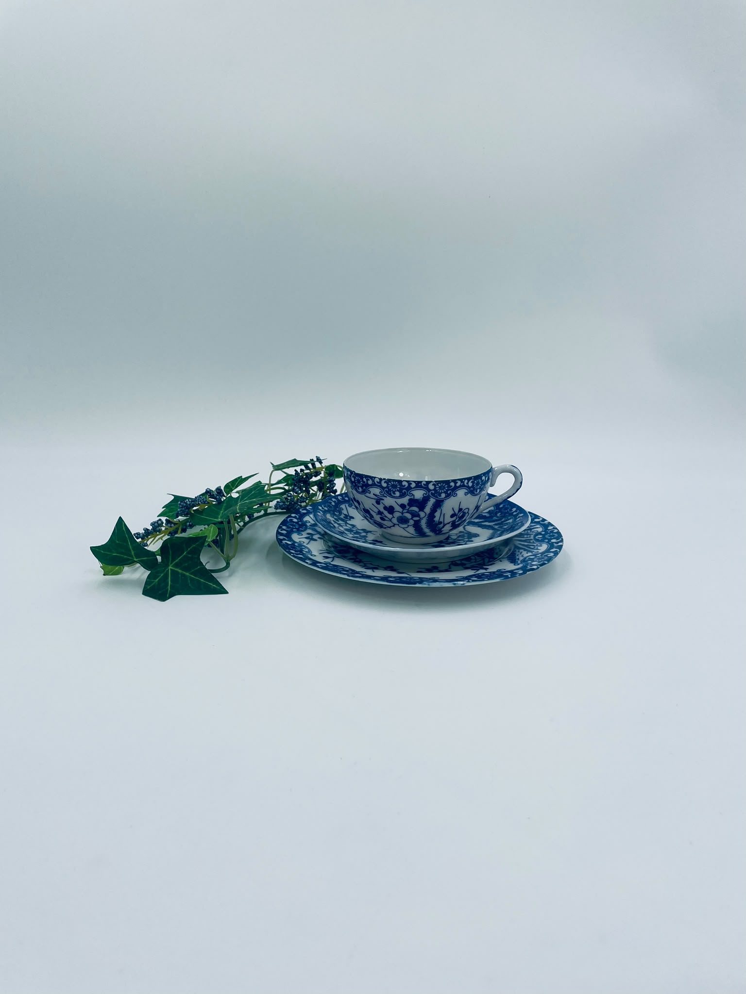 Zestaw śniadaniowy Filiżanka kolekcjonerska porcelanowa Japonia - Image 3