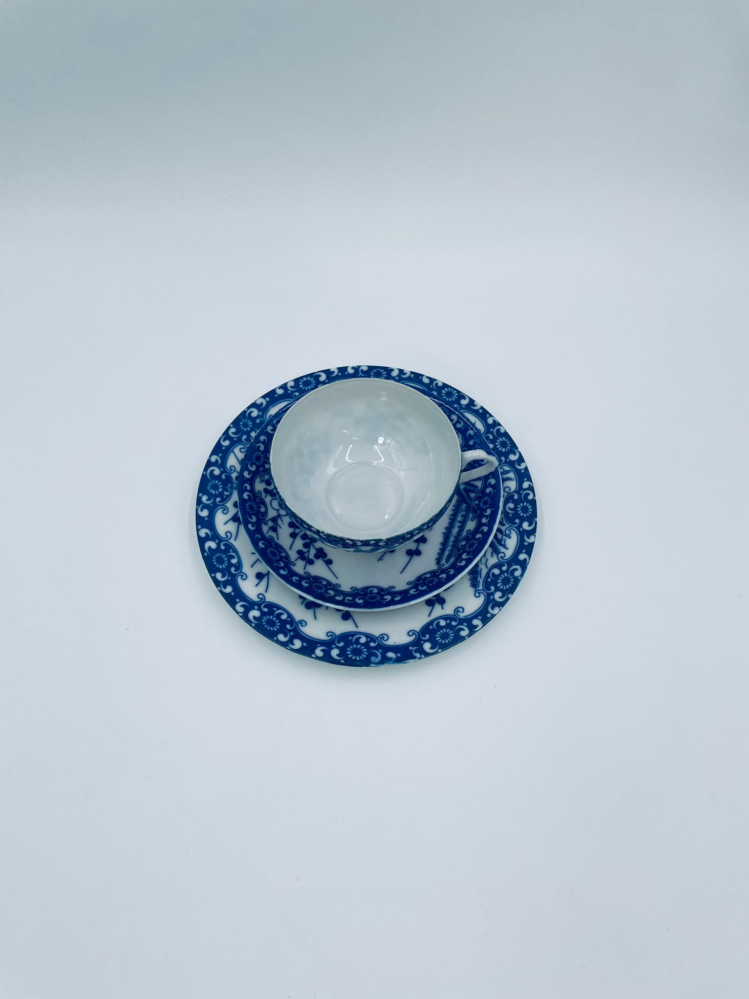 Zestaw śniadaniowy Filiżanka kolekcjonerska porcelanowa Japonia - Image 4