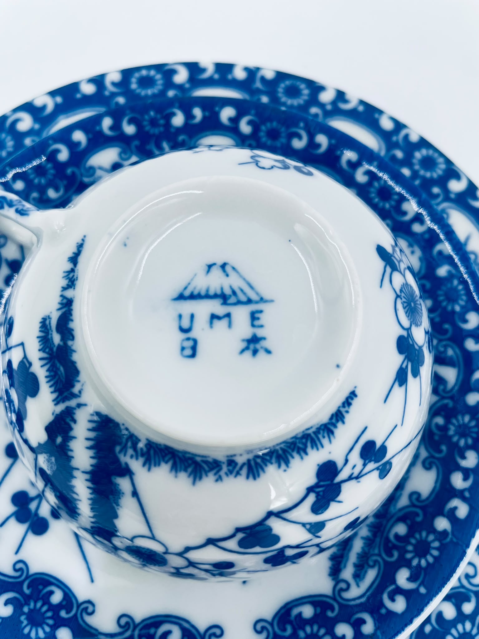 Zestaw śniadaniowy Filiżanka kolekcjonerska porcelanowa Japonia - Image 7