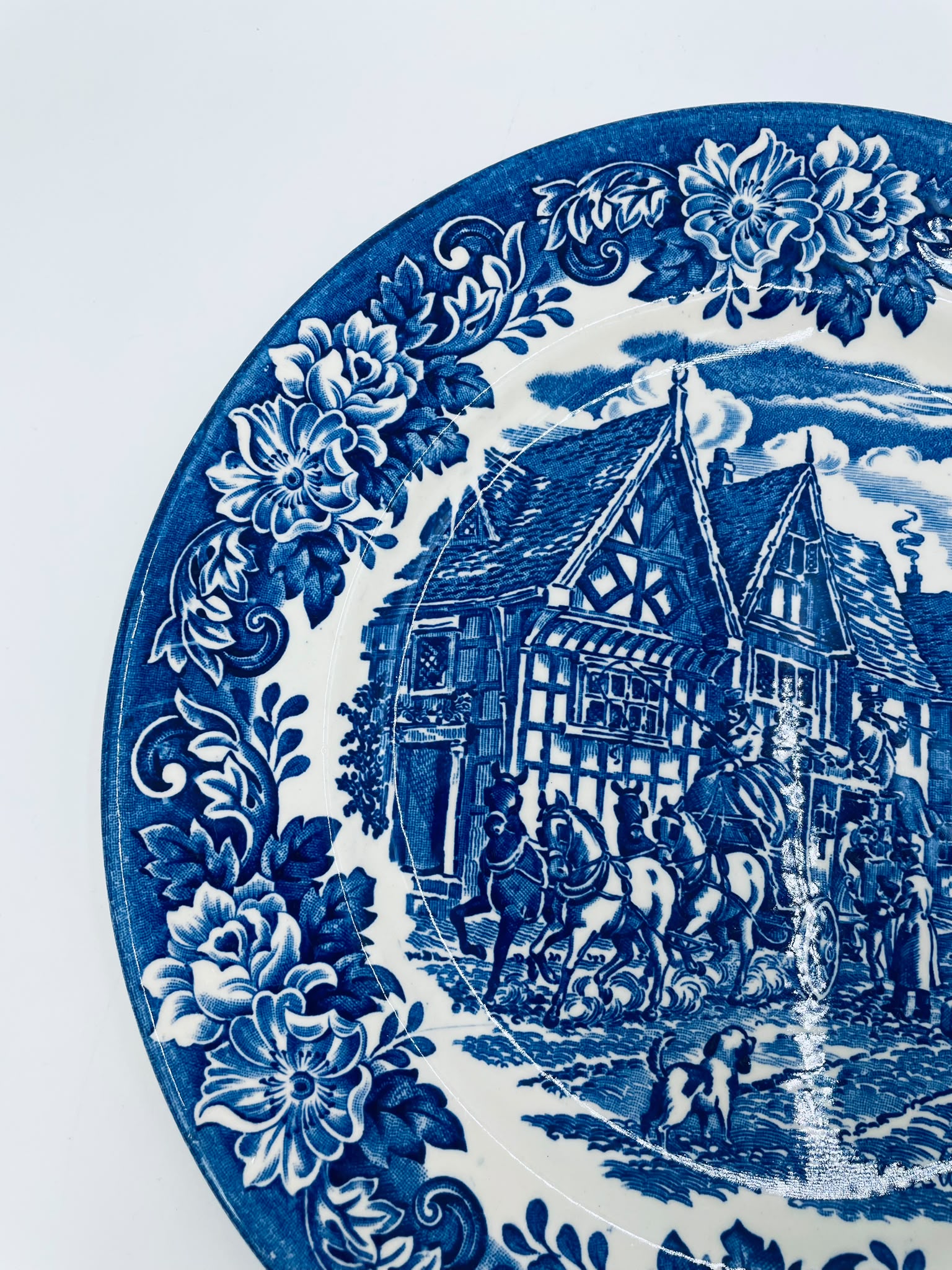 Talerz dekoracyjny Englisch Ironstone Tableware - obrazek 8