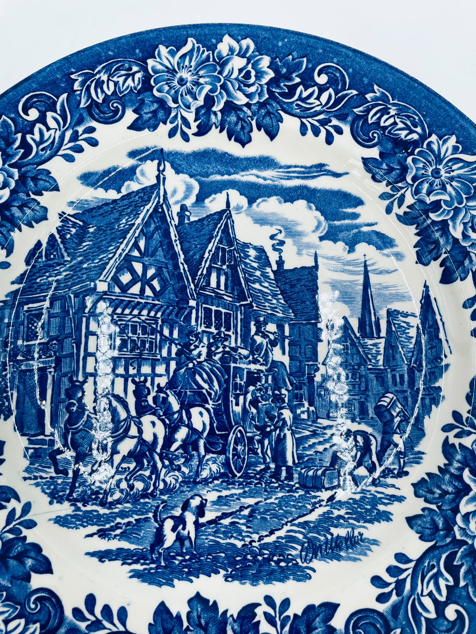 Talerz dekoracyjny Englisch Ironstone Tableware - obrazek 7