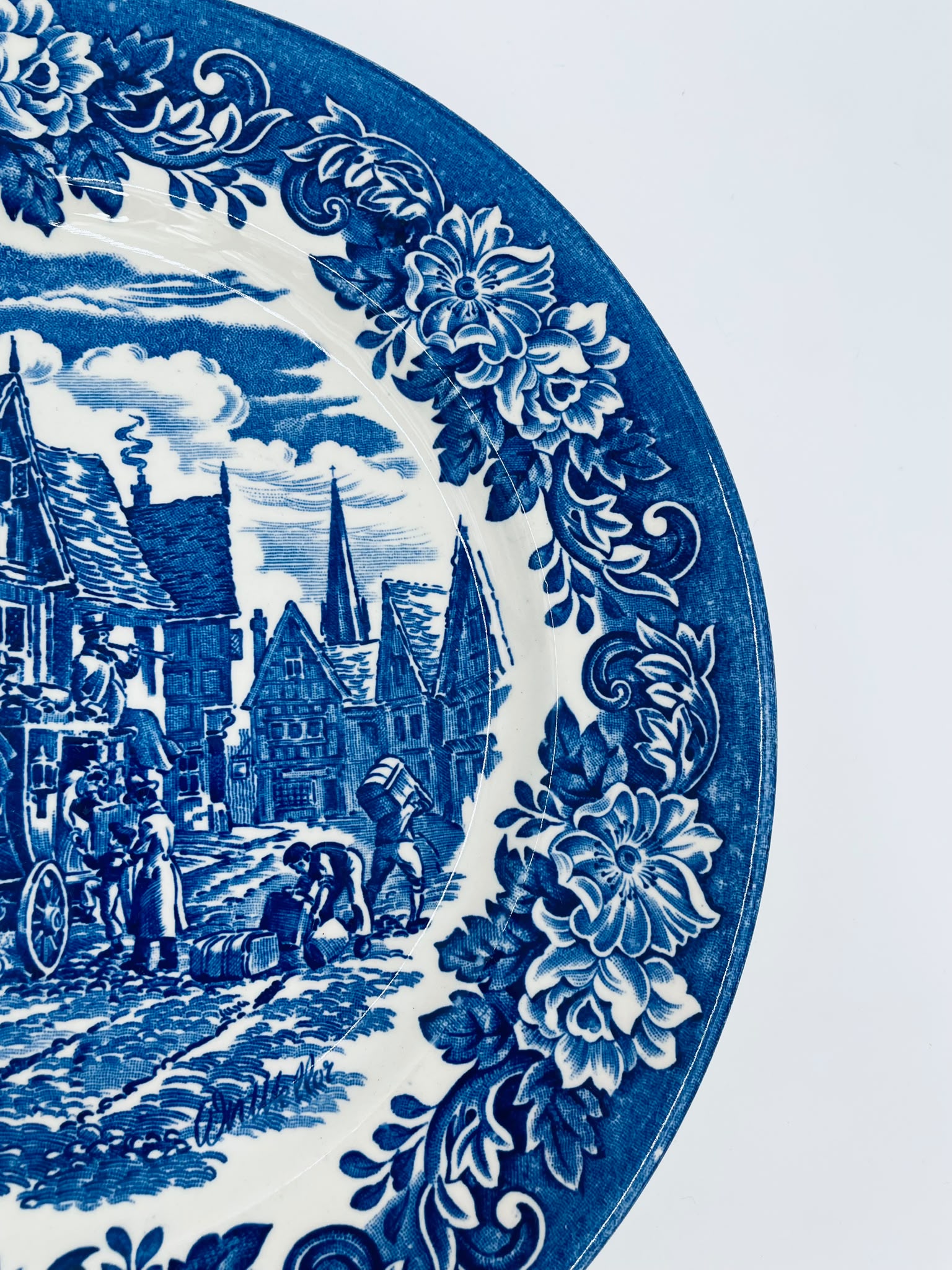 Talerz dekoracyjny Englisch Ironstone Tableware - obrazek 6