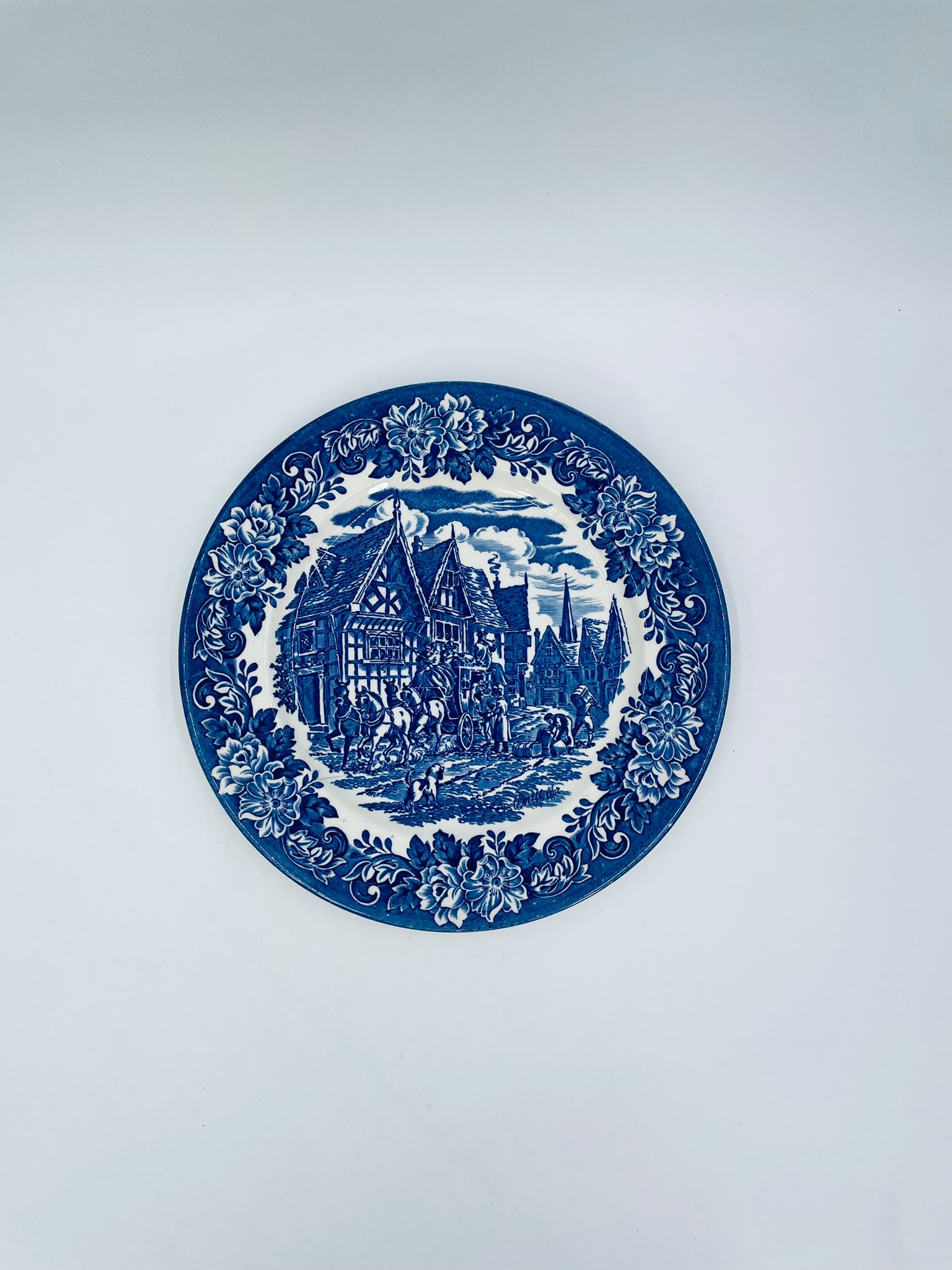 Talerz dekoracyjny Englisch Ironstone Tableware - obrazek 3