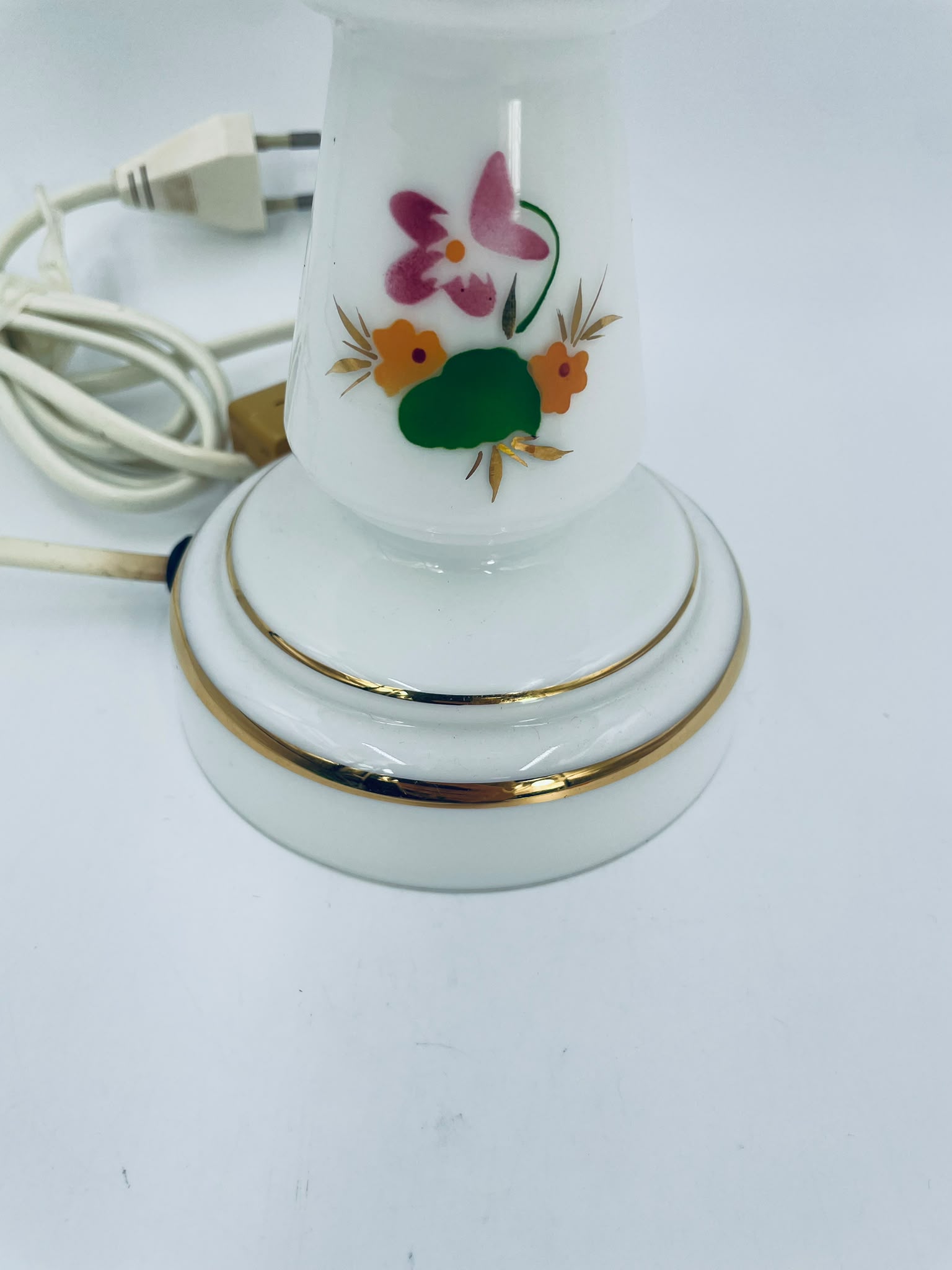 Antyczna lampa stołowa Vintage - Image 7