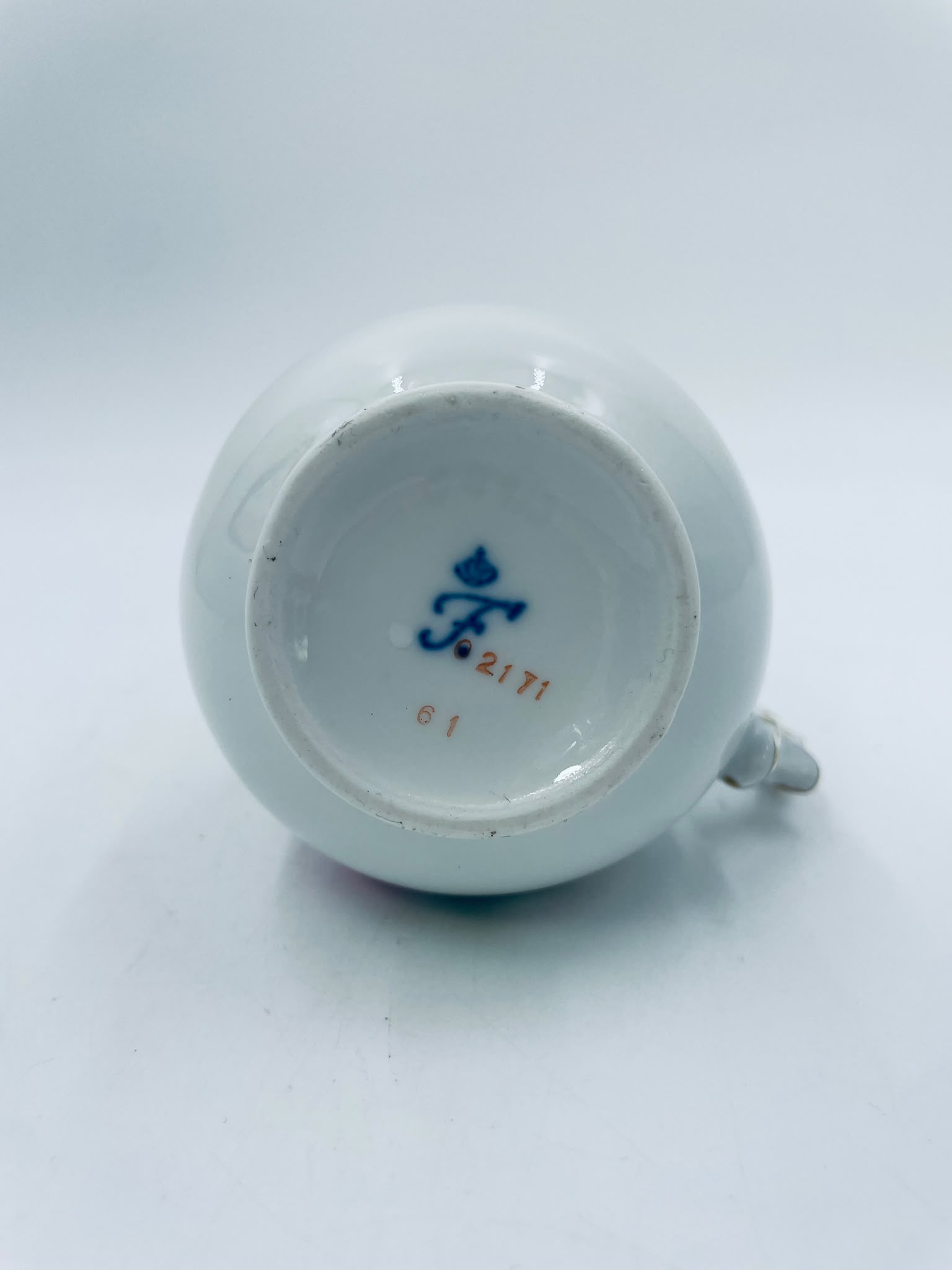 Dzbanuszek na mleko porcelanowy Furstenberg - obrazek 6