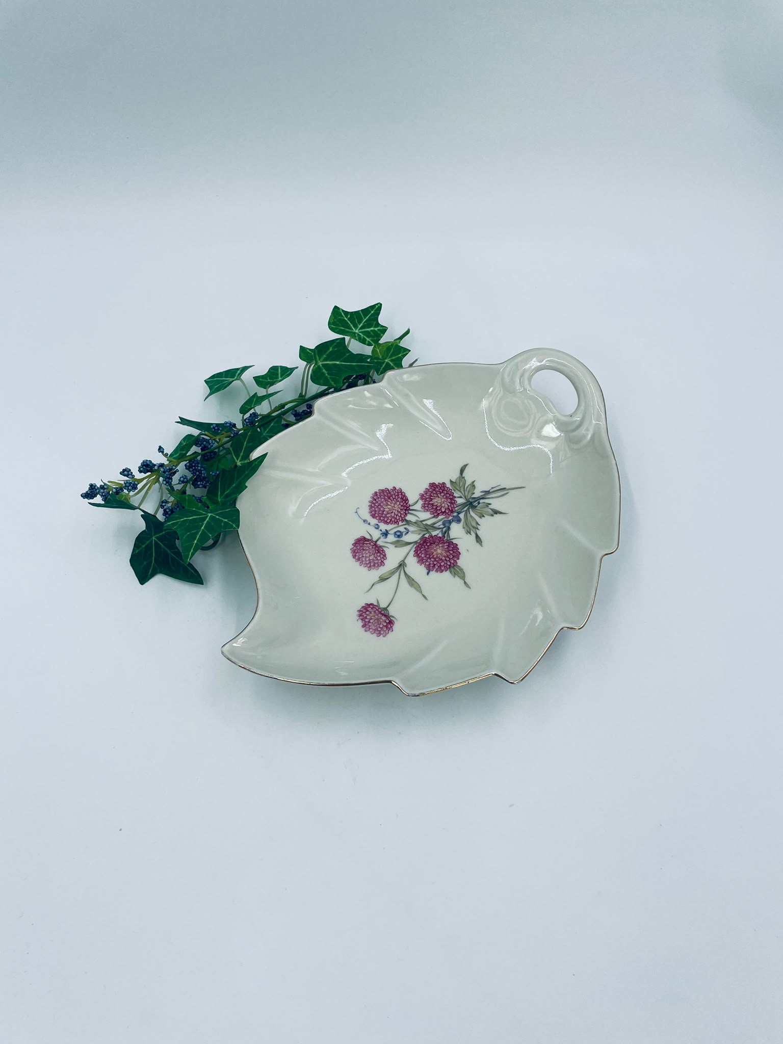 Mała patera porcelanowa Vintage - Image 10