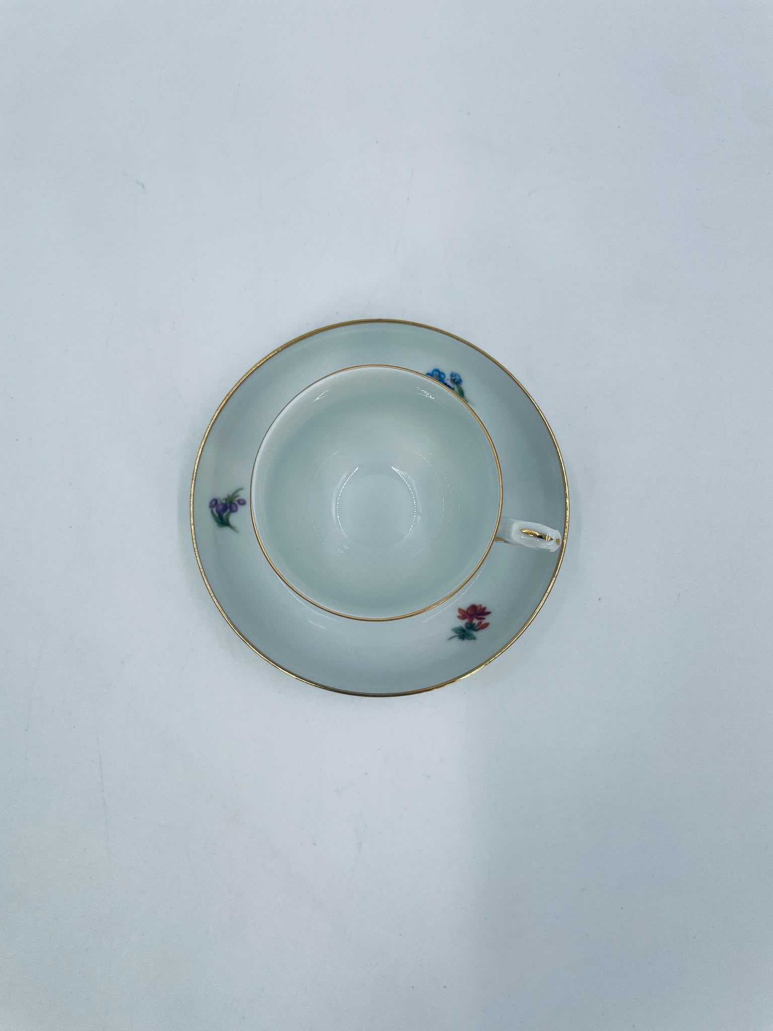 Zestaw śniadaniowy Filiżanka kolekcjonerska porcelanowa Furstenberg - obrazek 4