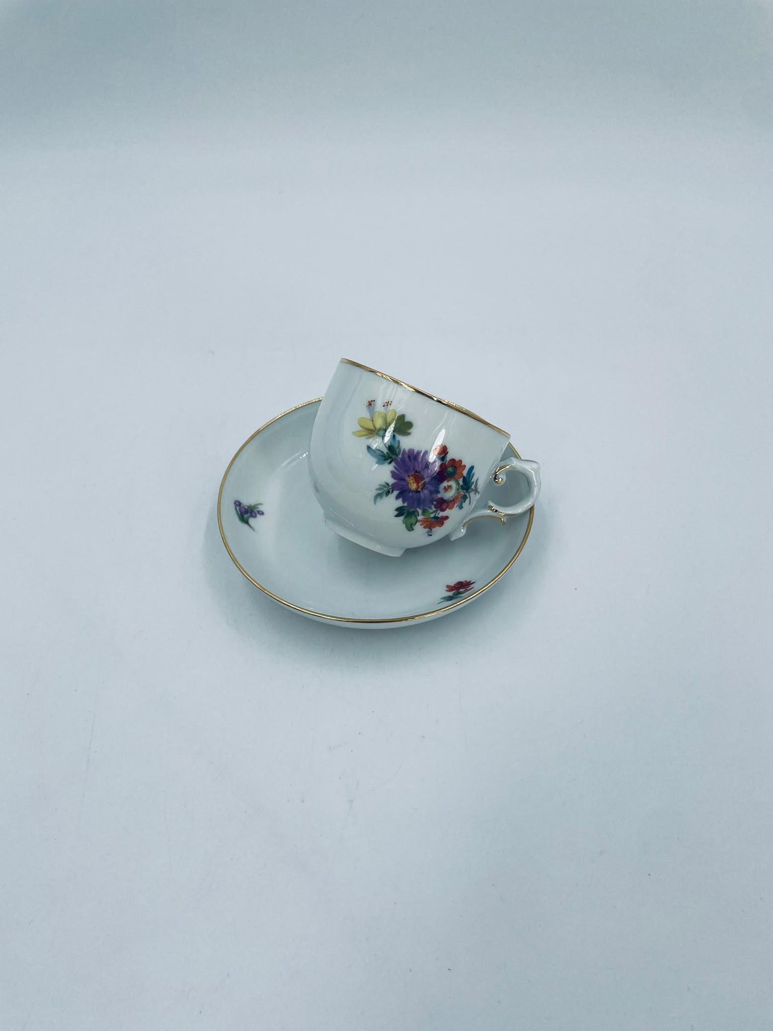 Zestaw śniadaniowy Filiżanka kolekcjonerska porcelanowa Furstenberg - obrazek 5