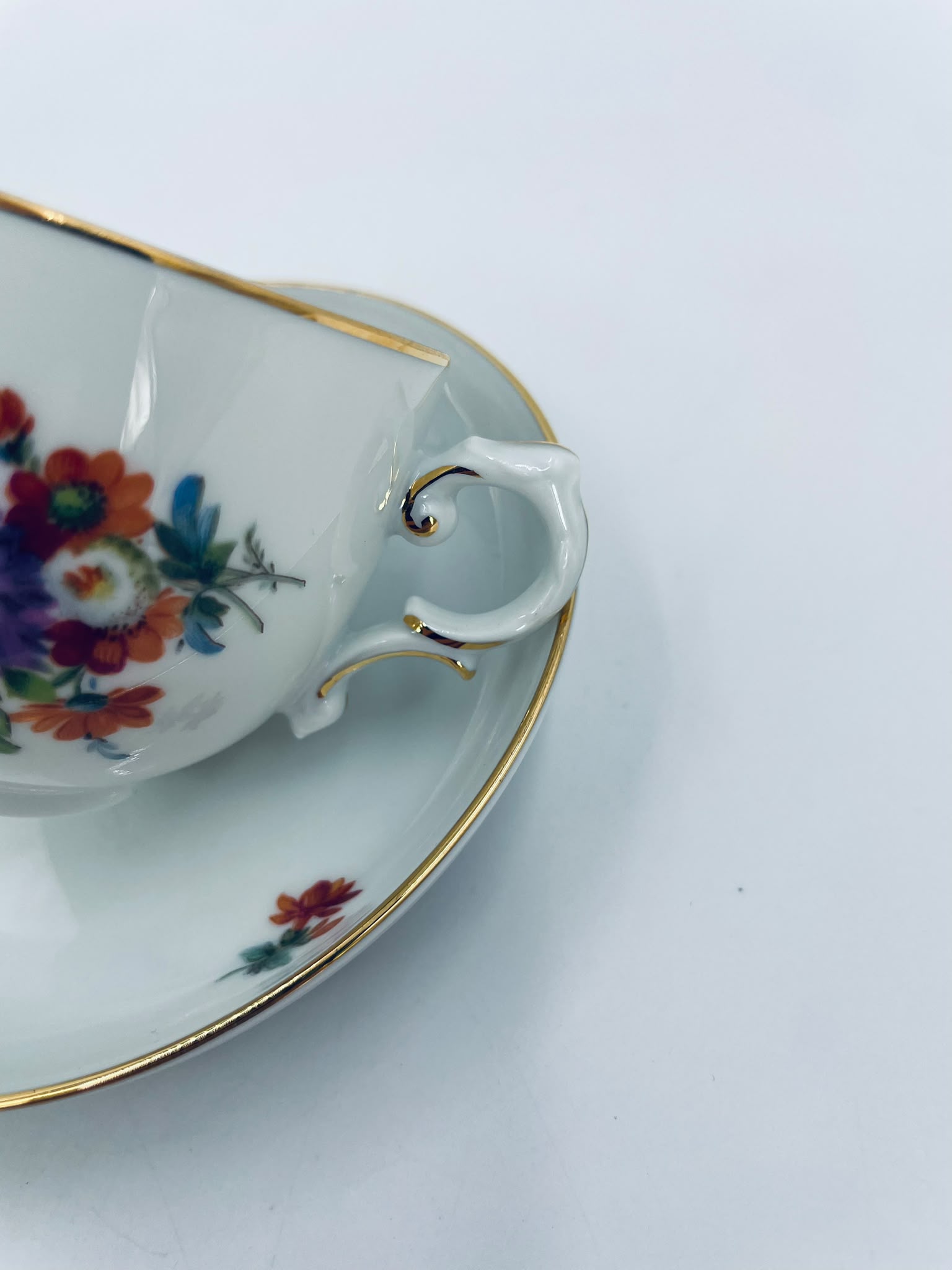 Zestaw śniadaniowy Filiżanka kolekcjonerska porcelanowa Furstenberg - obrazek 12