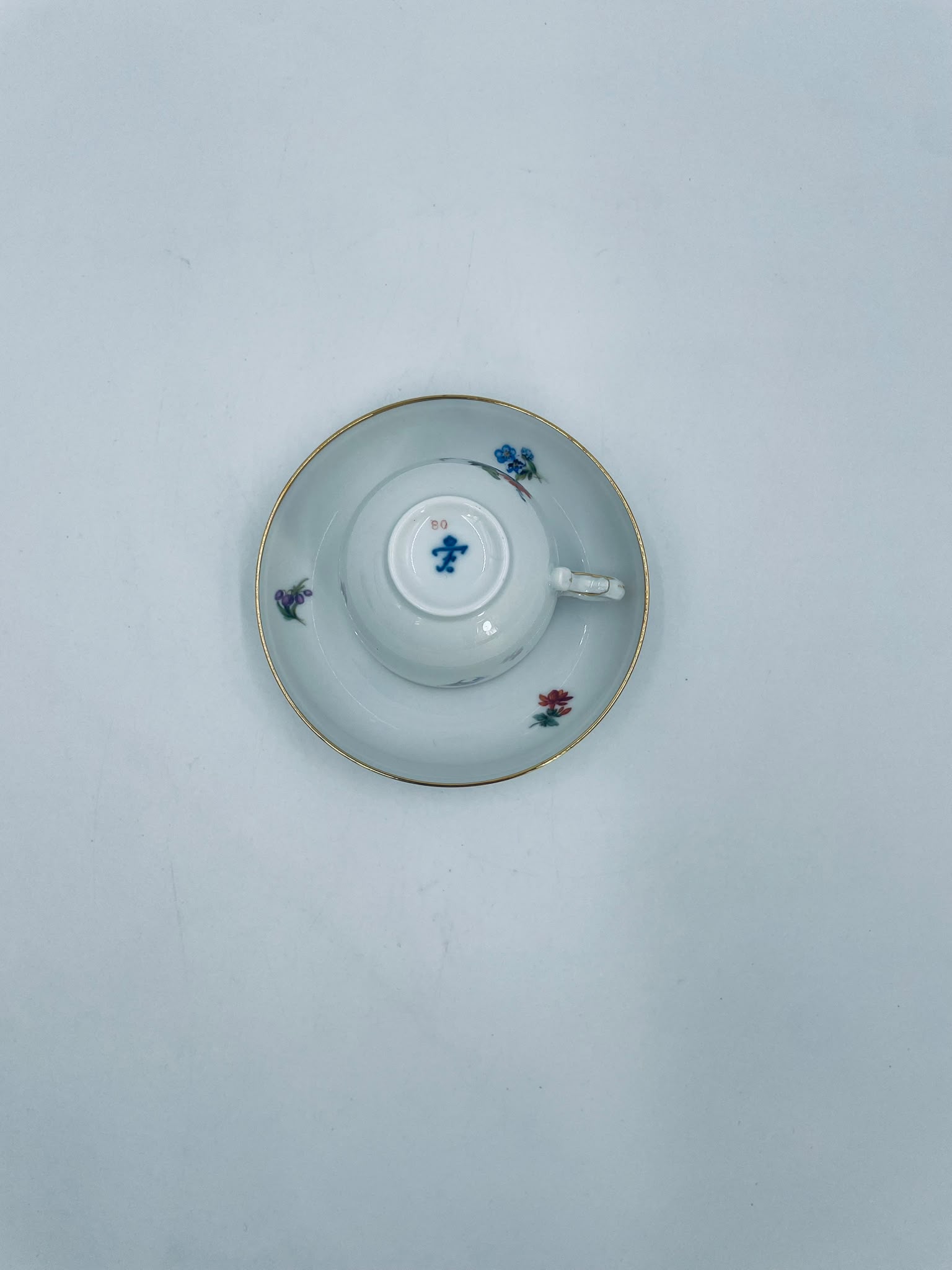 Zestaw śniadaniowy Filiżanka kolekcjonerska porcelanowa Furstenberg - obrazek 9