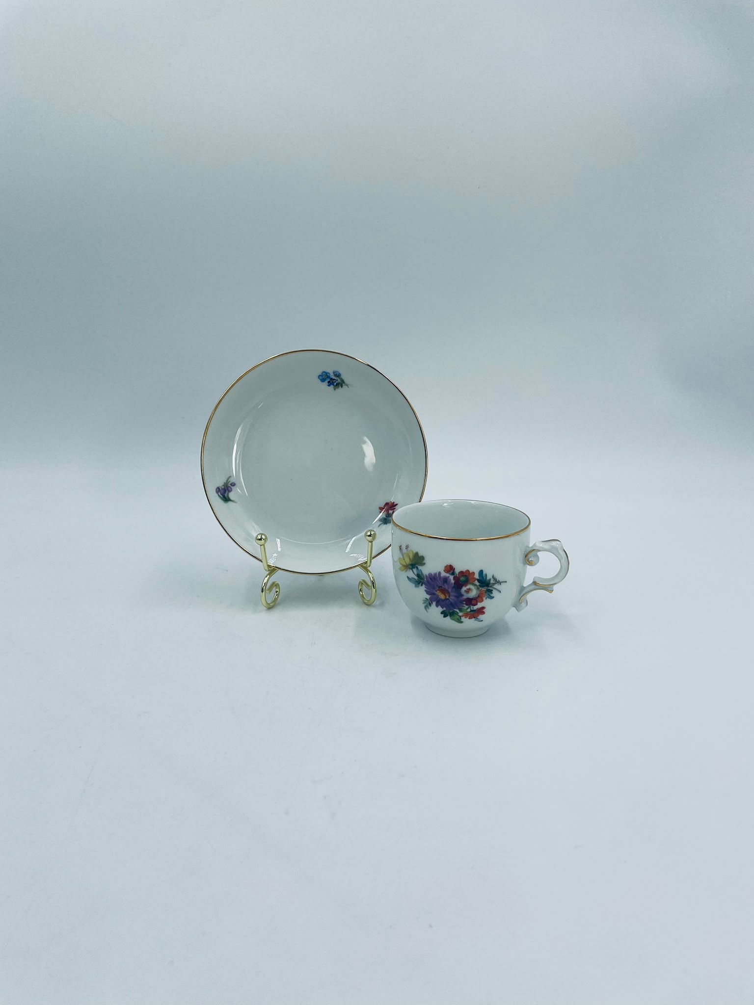 Zestaw śniadaniowy Filiżanka kolekcjonerska porcelanowa Furstenberg - obrazek 7