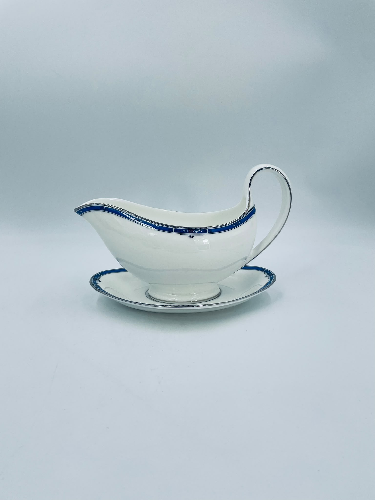 Sosjerka z podstawką Anglia Wedgwood Kingsbridge - obrazek 2