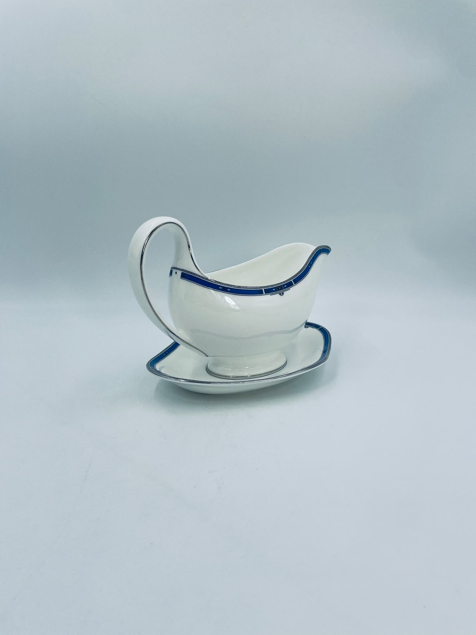 Sosjerka z podstawką Anglia Wedgwood Kingsbridge - obrazek 13