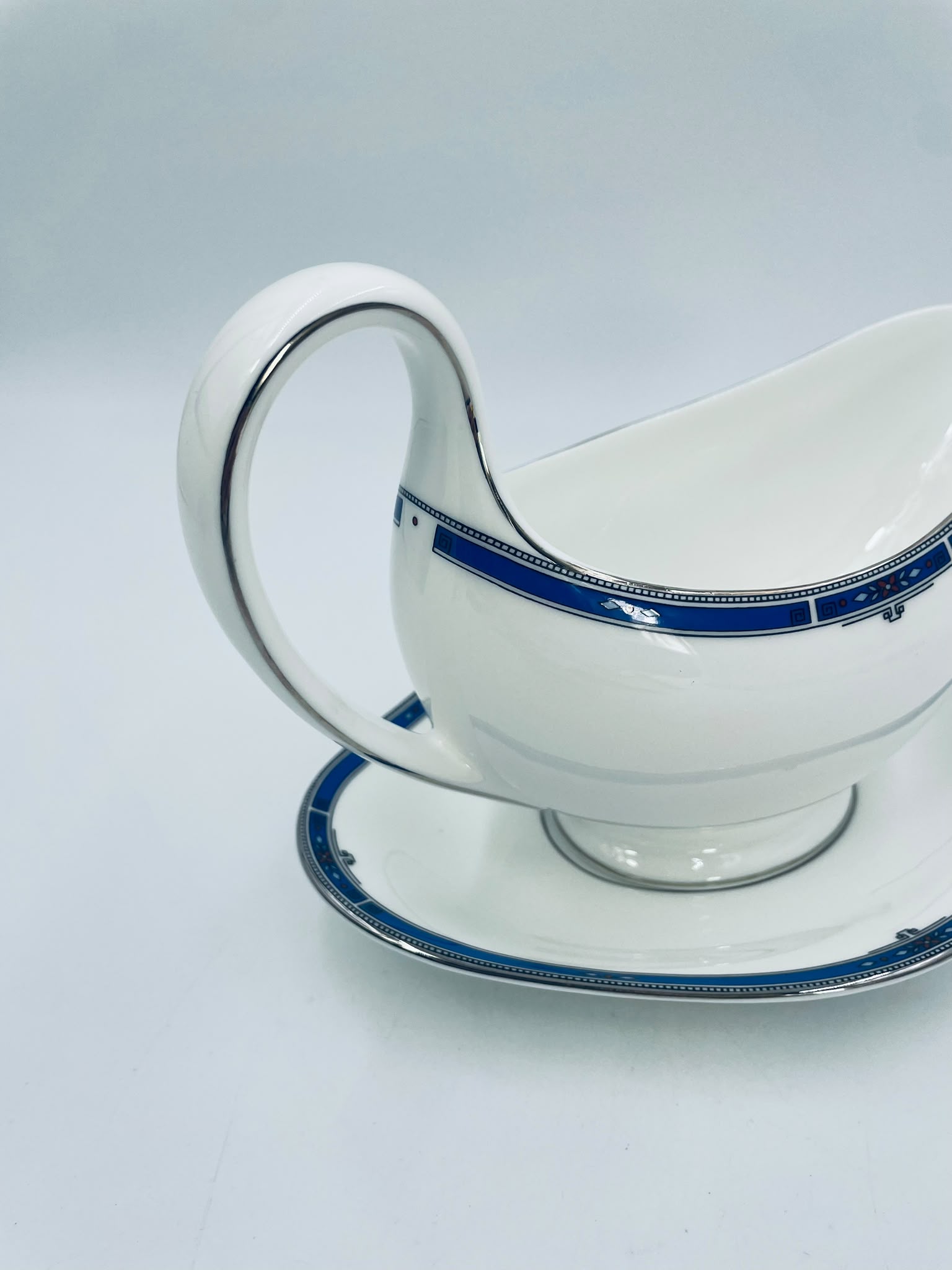 Sosjerka z podstawką Anglia Wedgwood Kingsbridge - obrazek 10