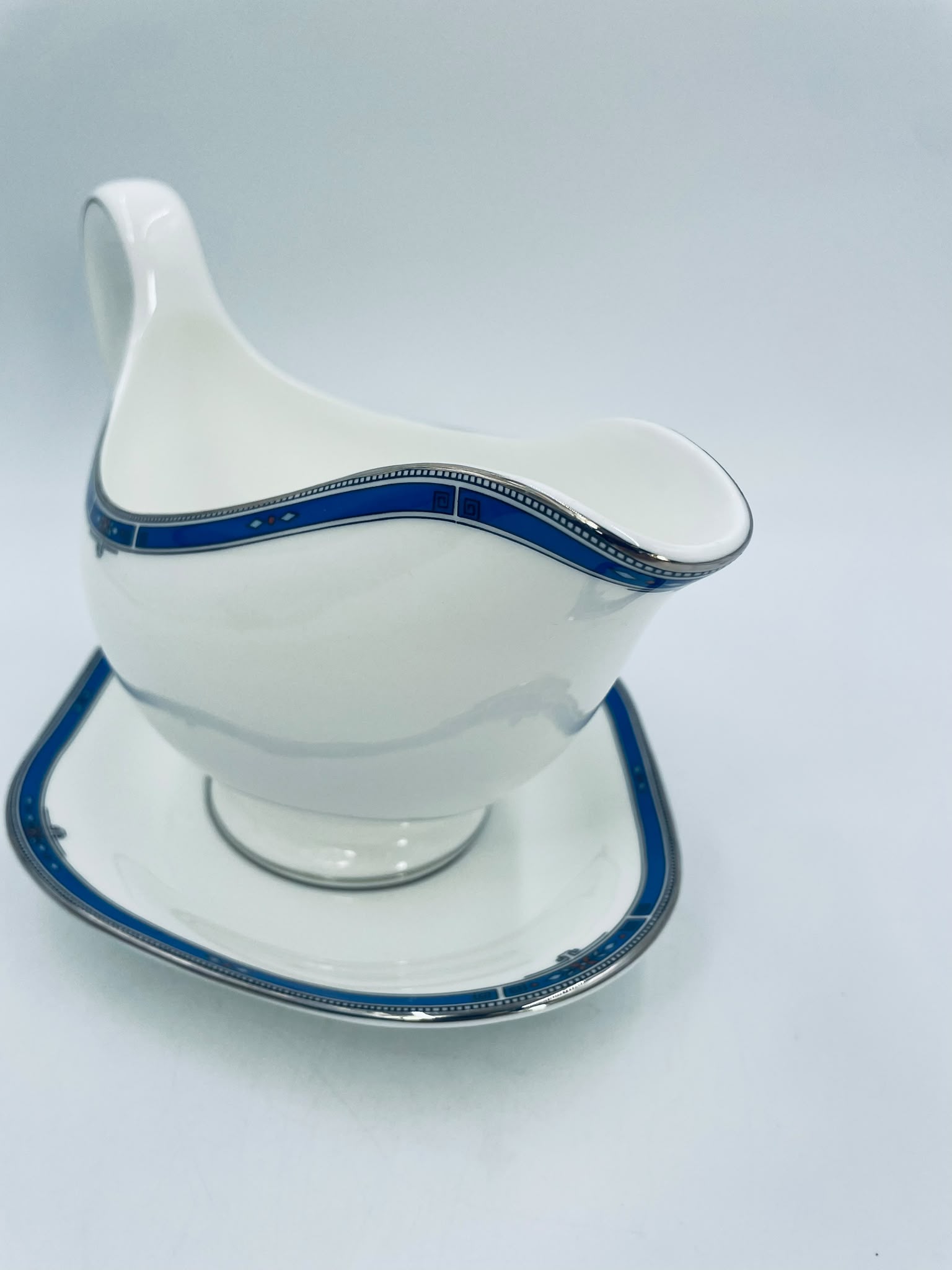 Sosjerka z podstawką Anglia Wedgwood Kingsbridge - obrazek 8